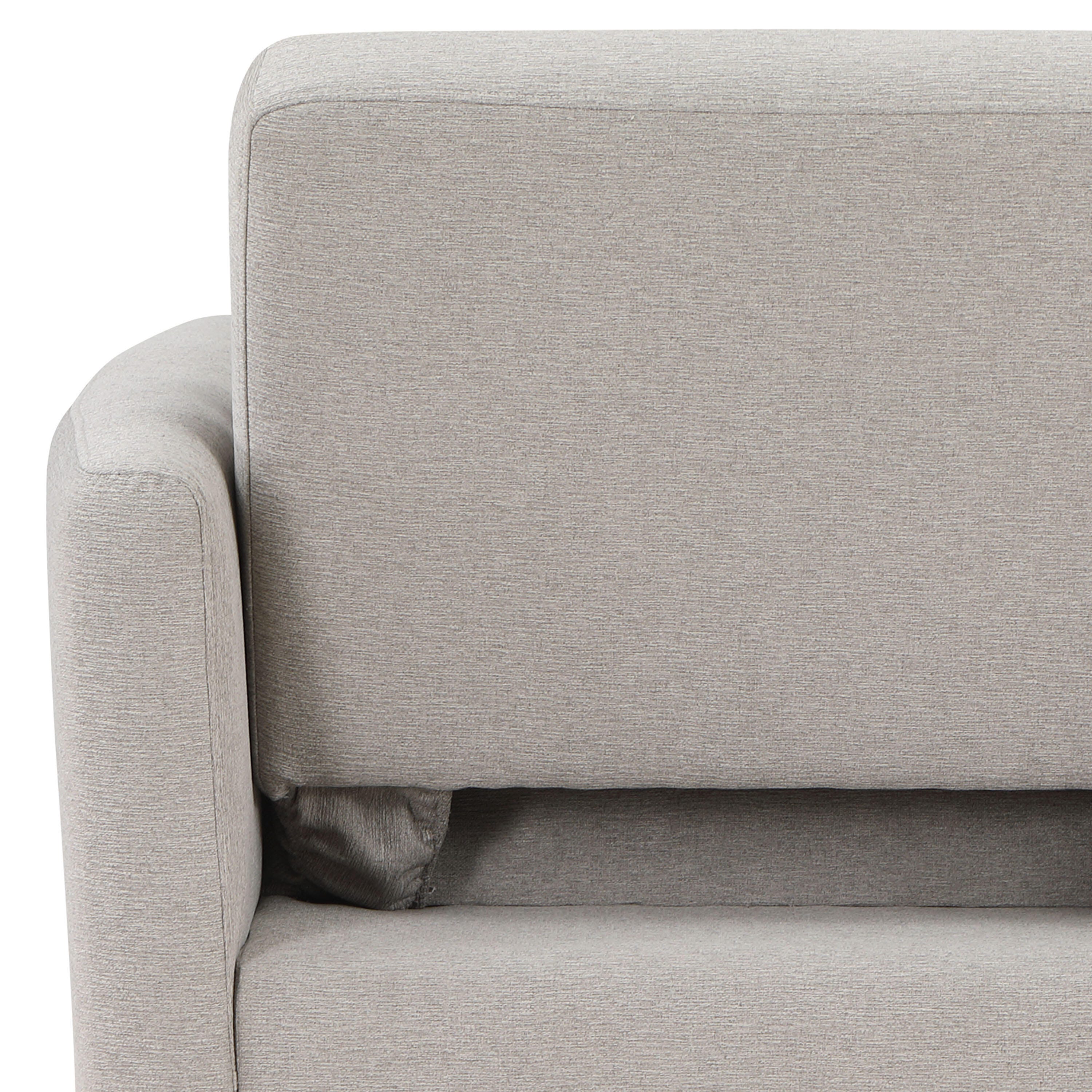 Serta Connor Single Sleeper Chair, Light Gray, large