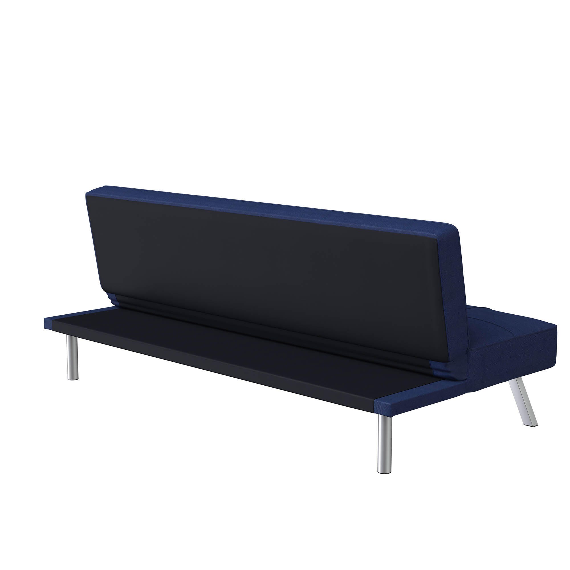 Serta Canton Futon, Navy, large