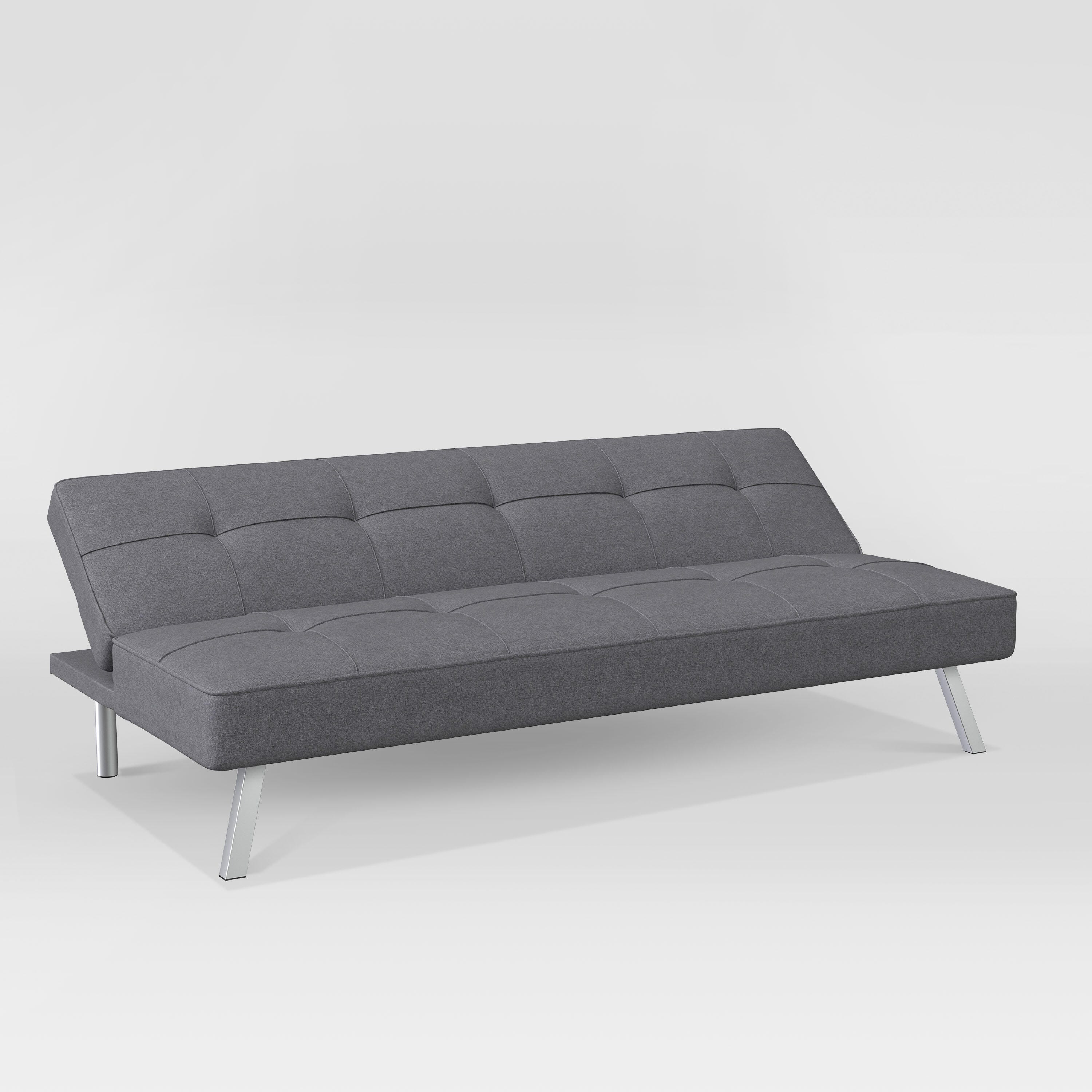 Serta Canton Futon, Charcoal, large