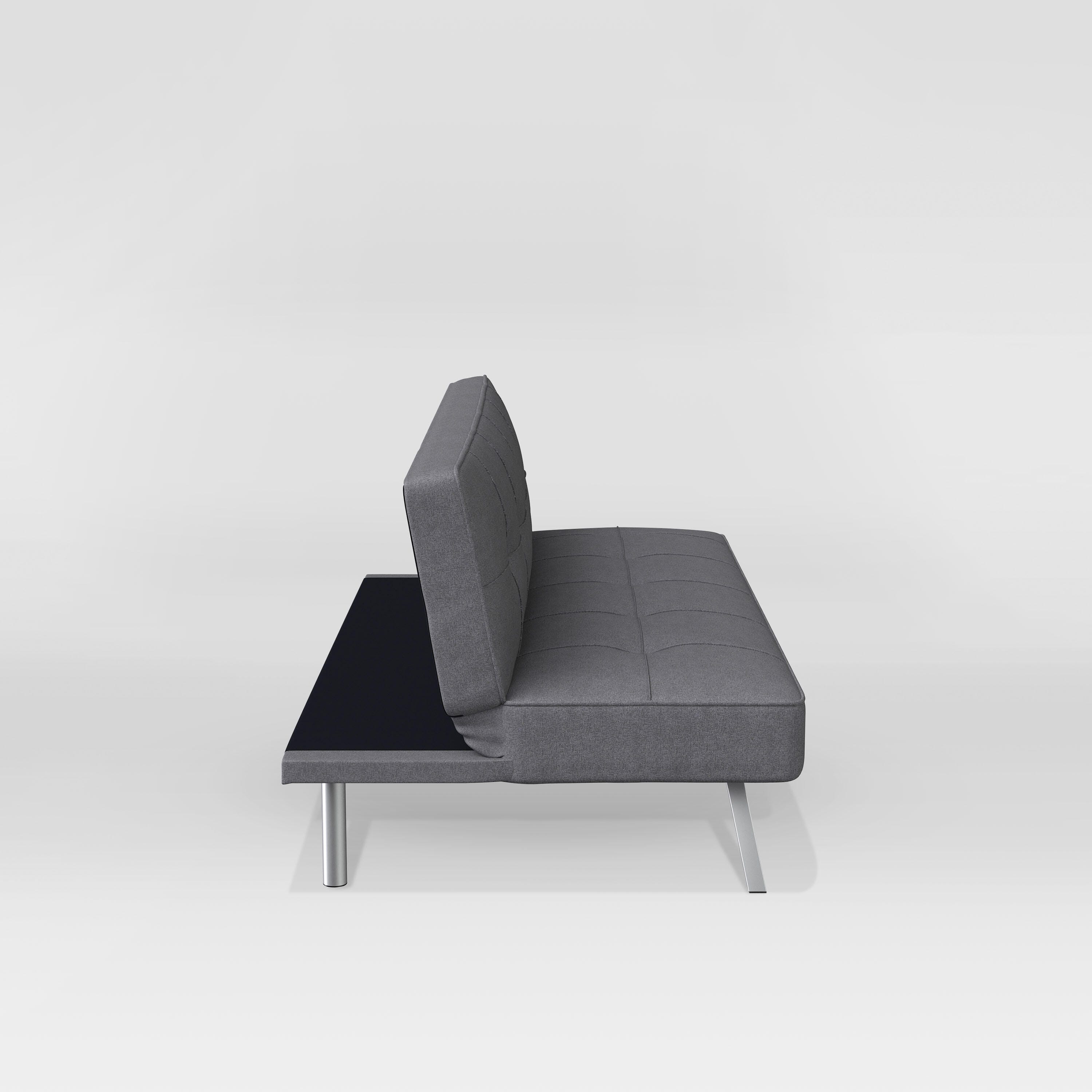 Serta Canton Futon, Charcoal, large