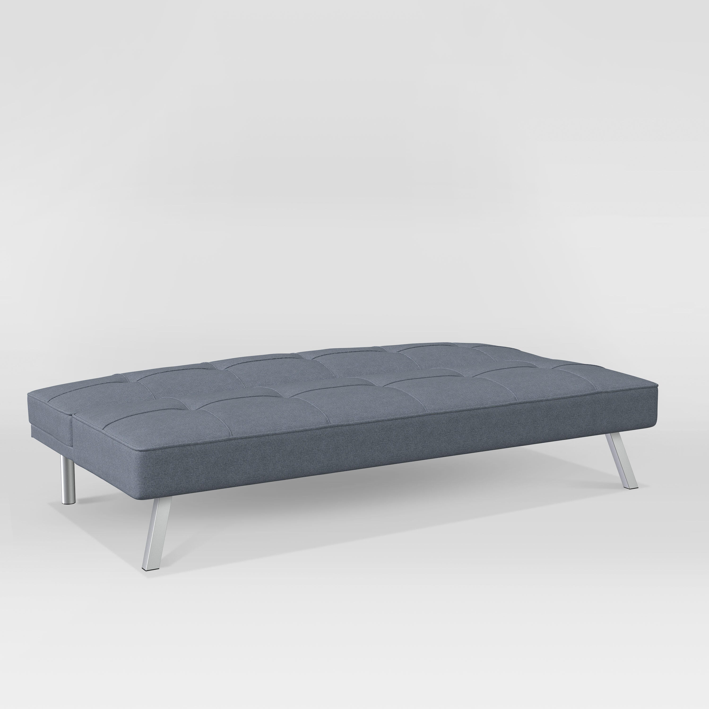 Serta Canton Futon, Light Gray, large