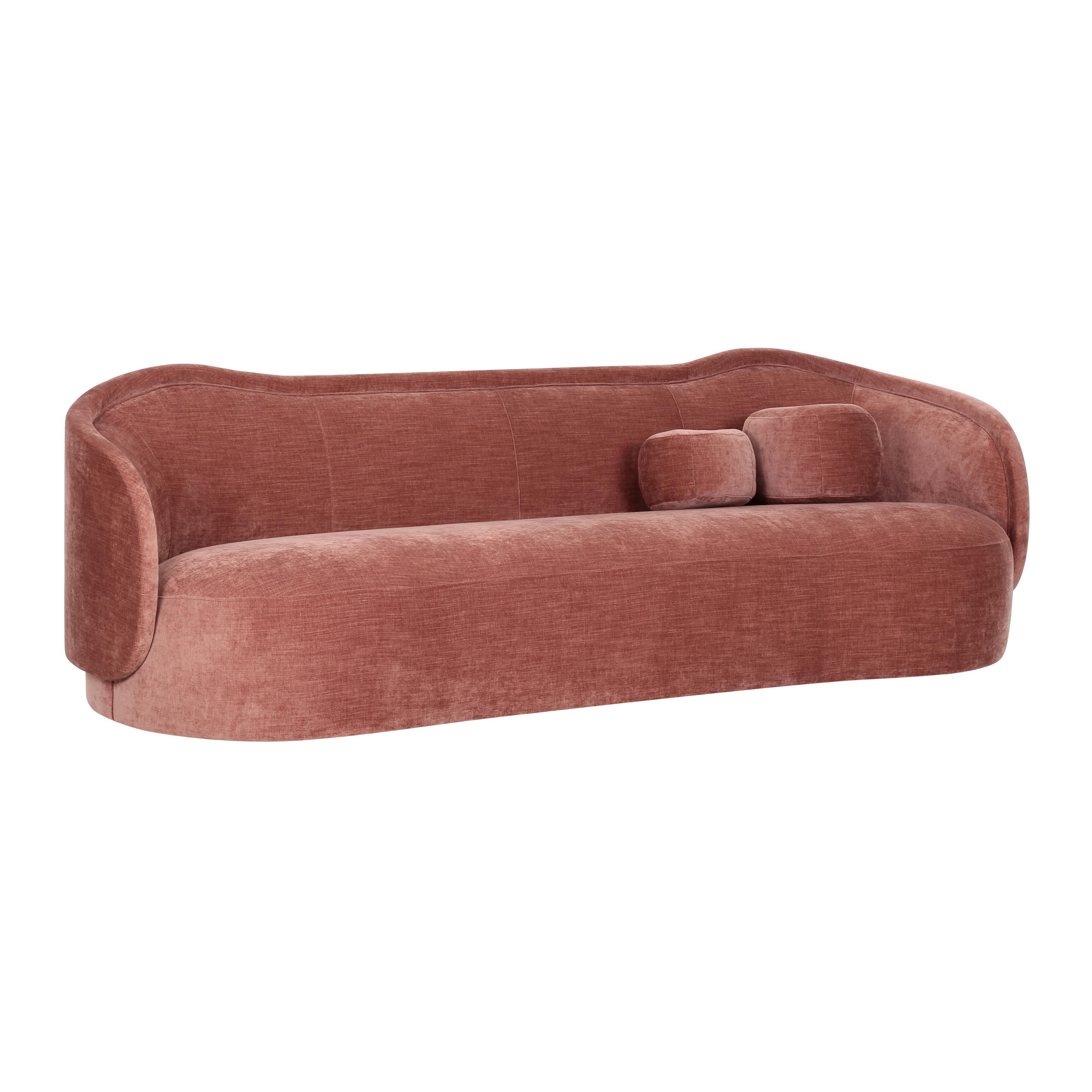 TOV Furniture Circe Sofa, Mauve, large