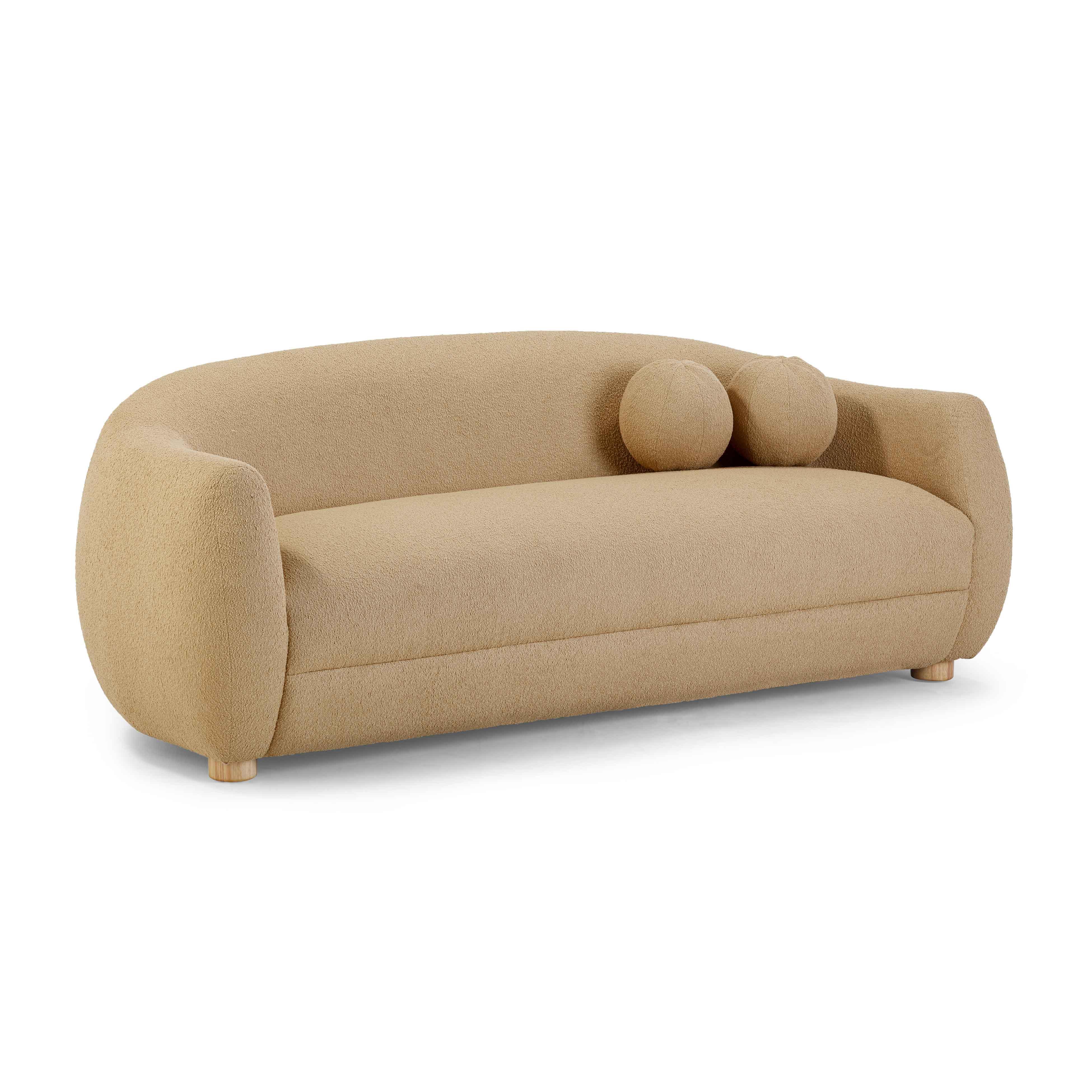 TOV Furniture Judy Sofa, Honey, large