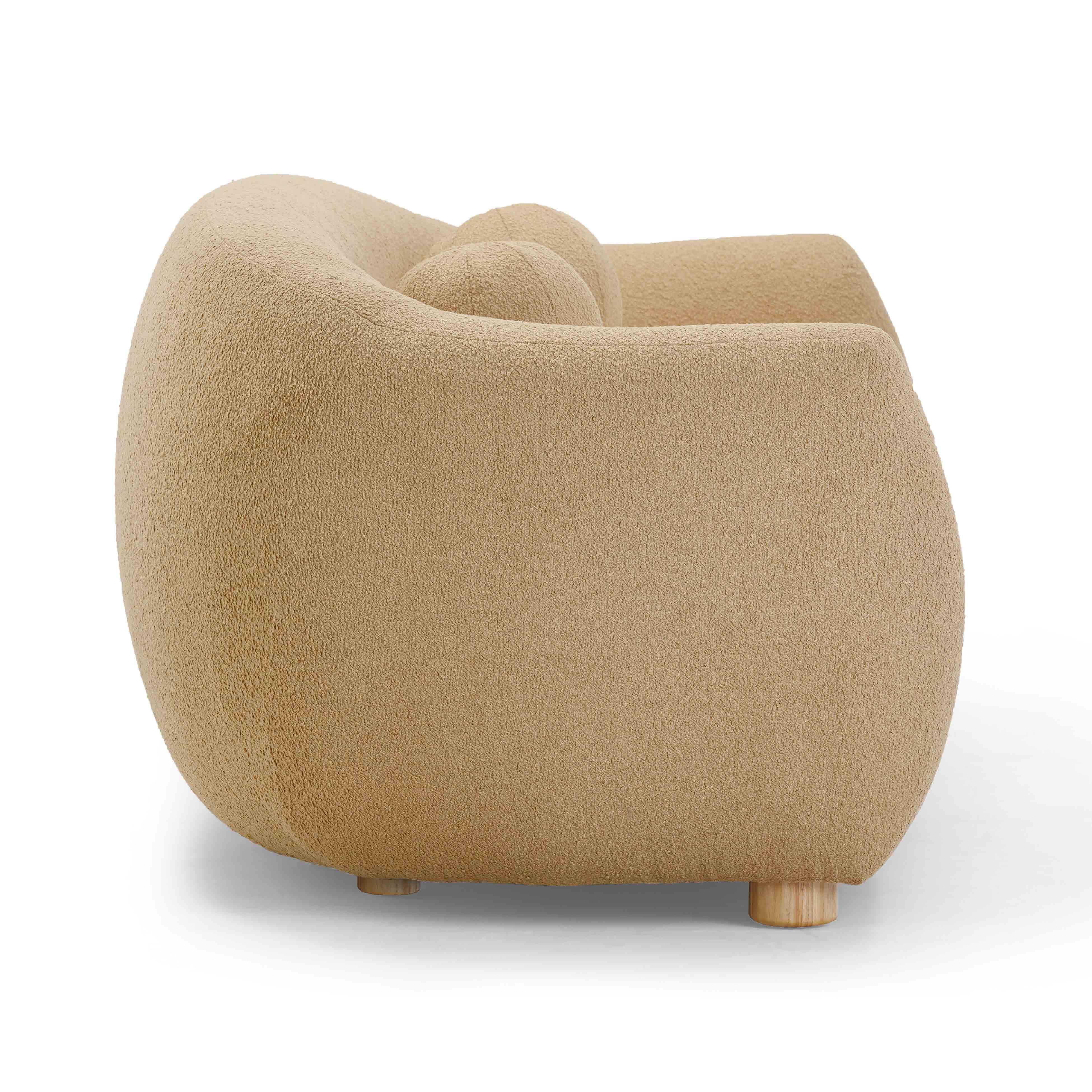 TOV Furniture Judy Sofa, Honey, large