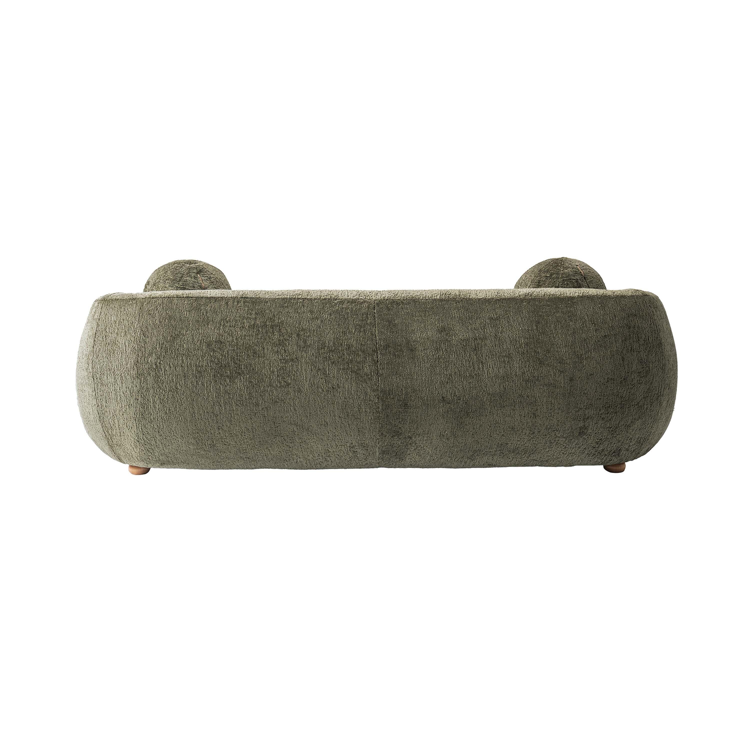 Manhattan Comfort Tribeca Sofa, Olive Green, large