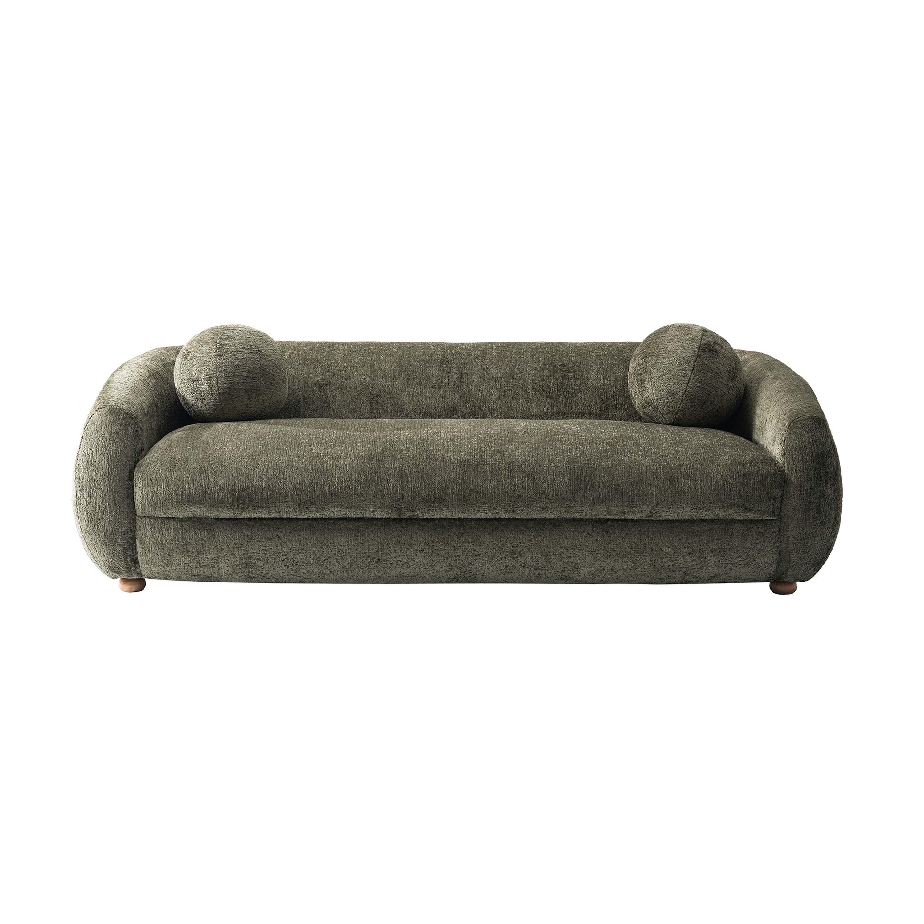 Manhattan Comfort Tribeca Sofa, Olive Green, large