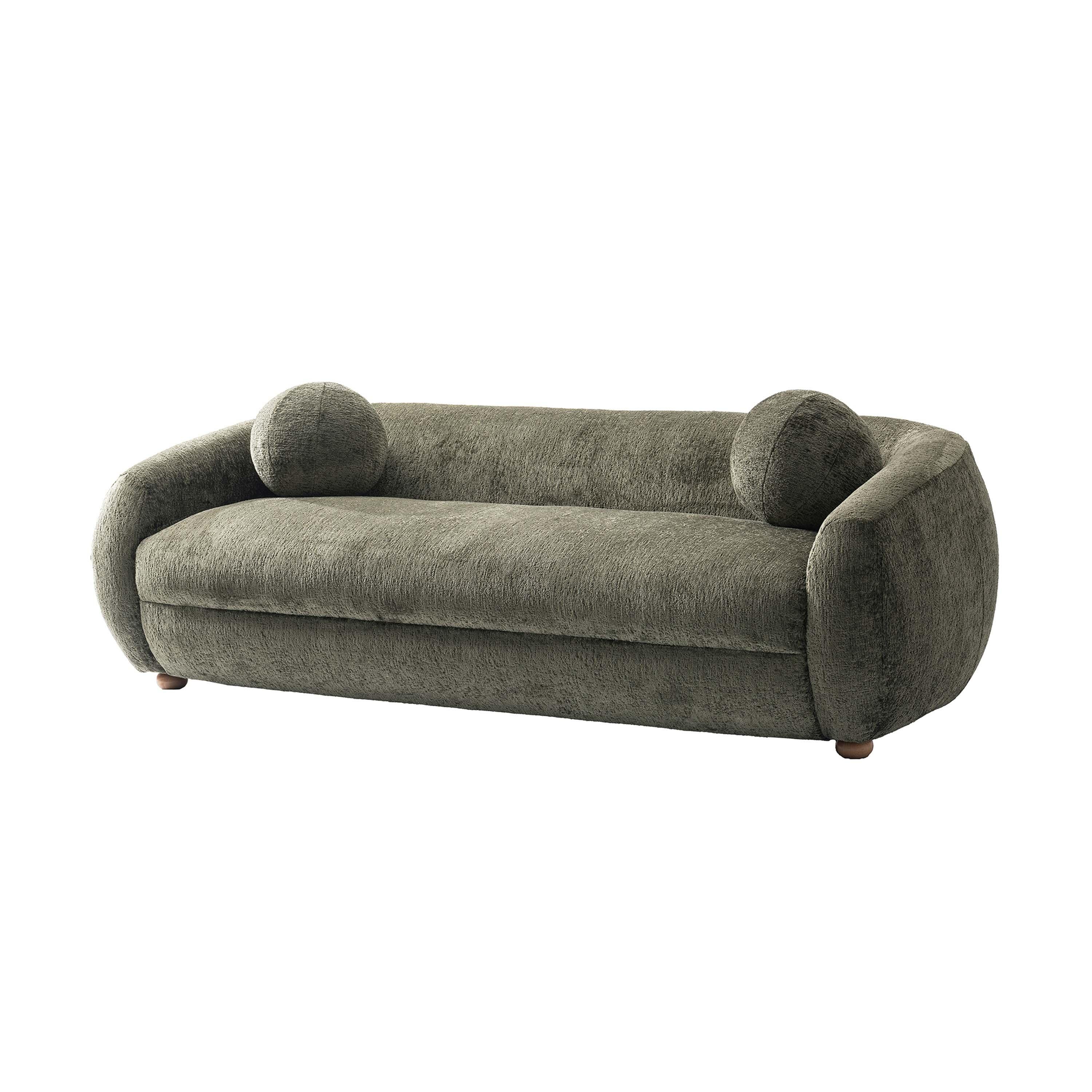 Manhattan Comfort Tribeca Sofa, Olive Green, large