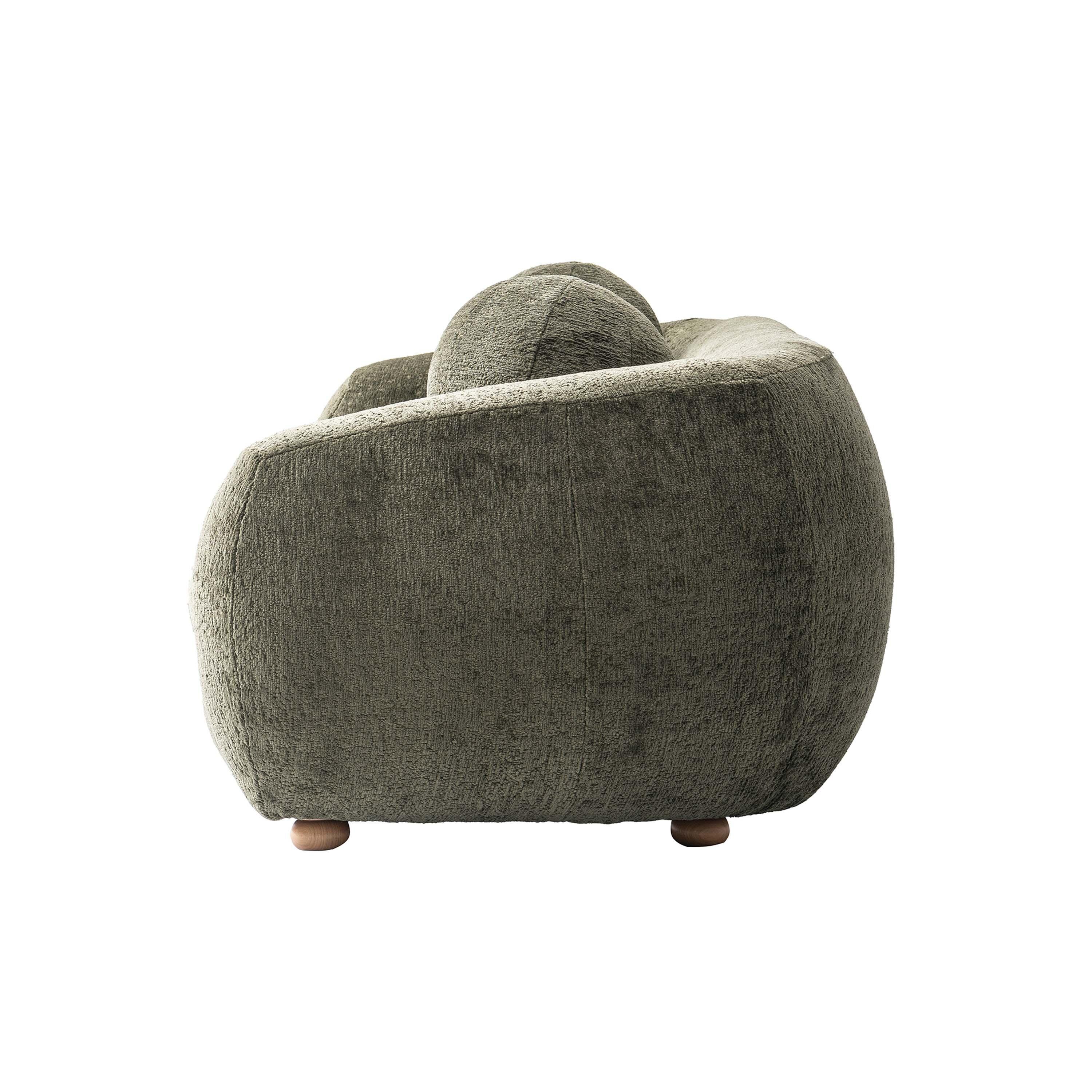 Manhattan Comfort Tribeca Sofa, Olive Green, large