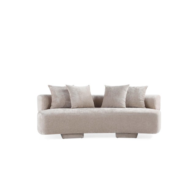 Manhattan Comfort Verandah Sofa, Beige