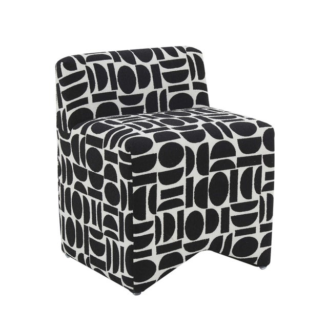 Pippa Jacquard Weave Stool