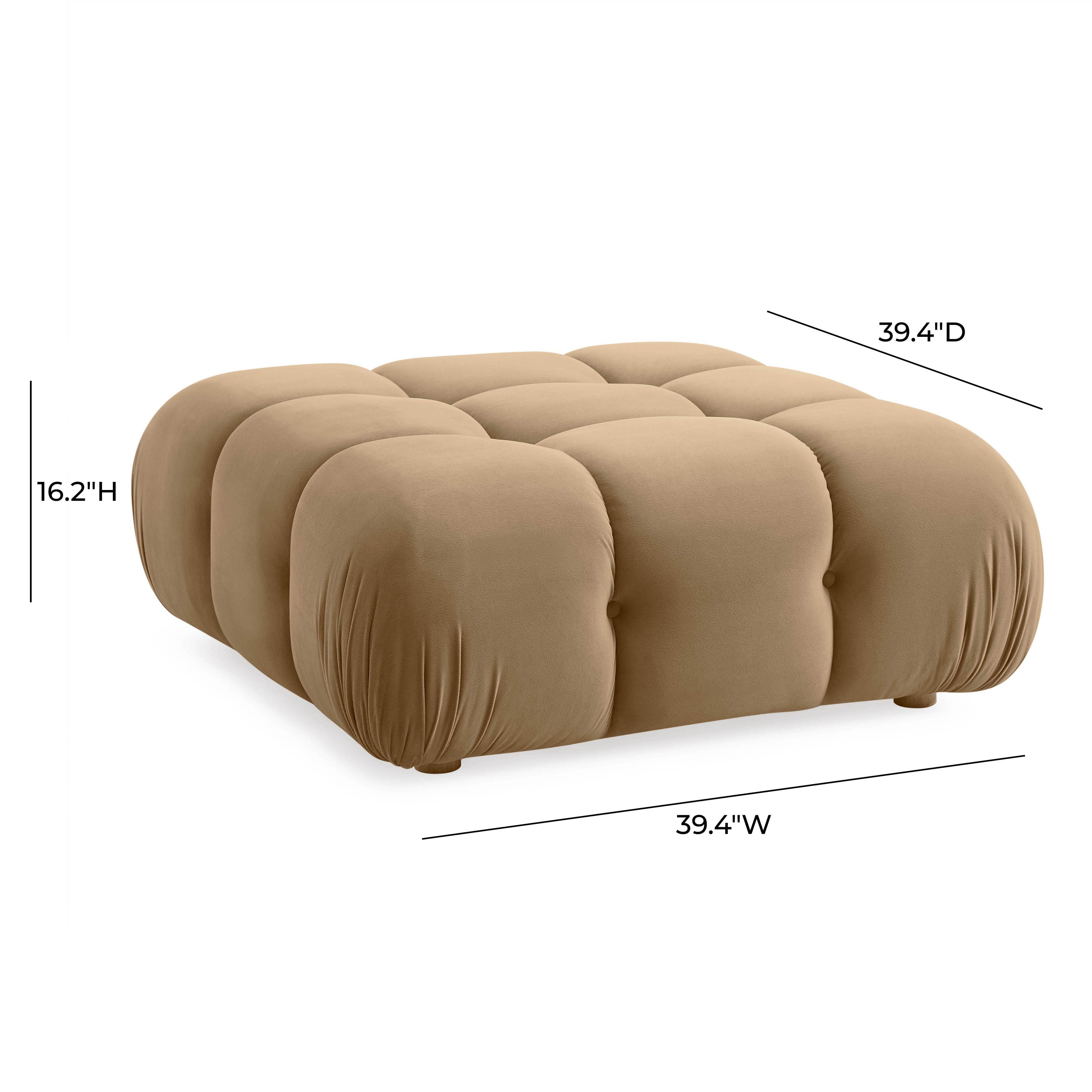 Calliope Ottoman, Brown, large