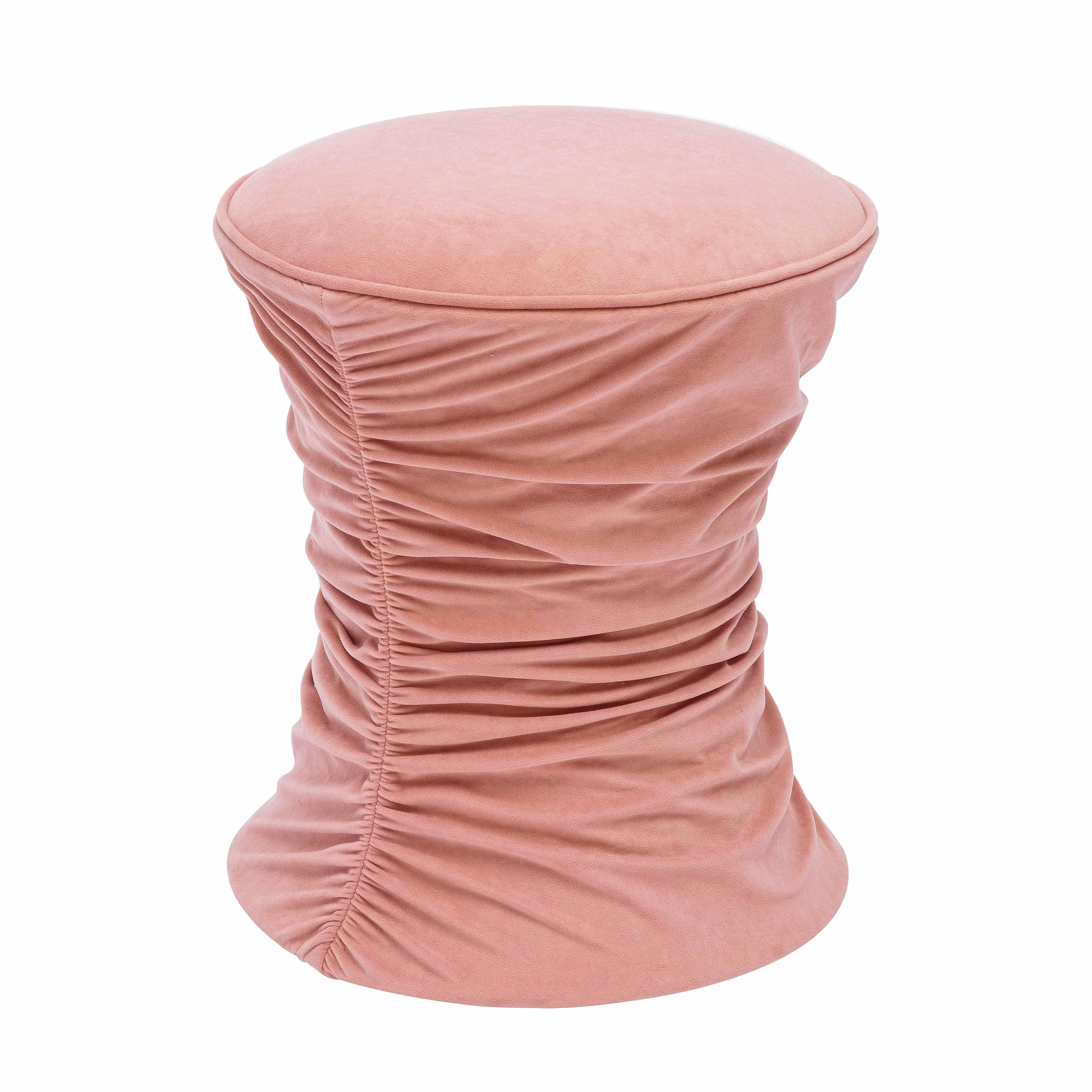 Bounce Ottoman, Pink, large
