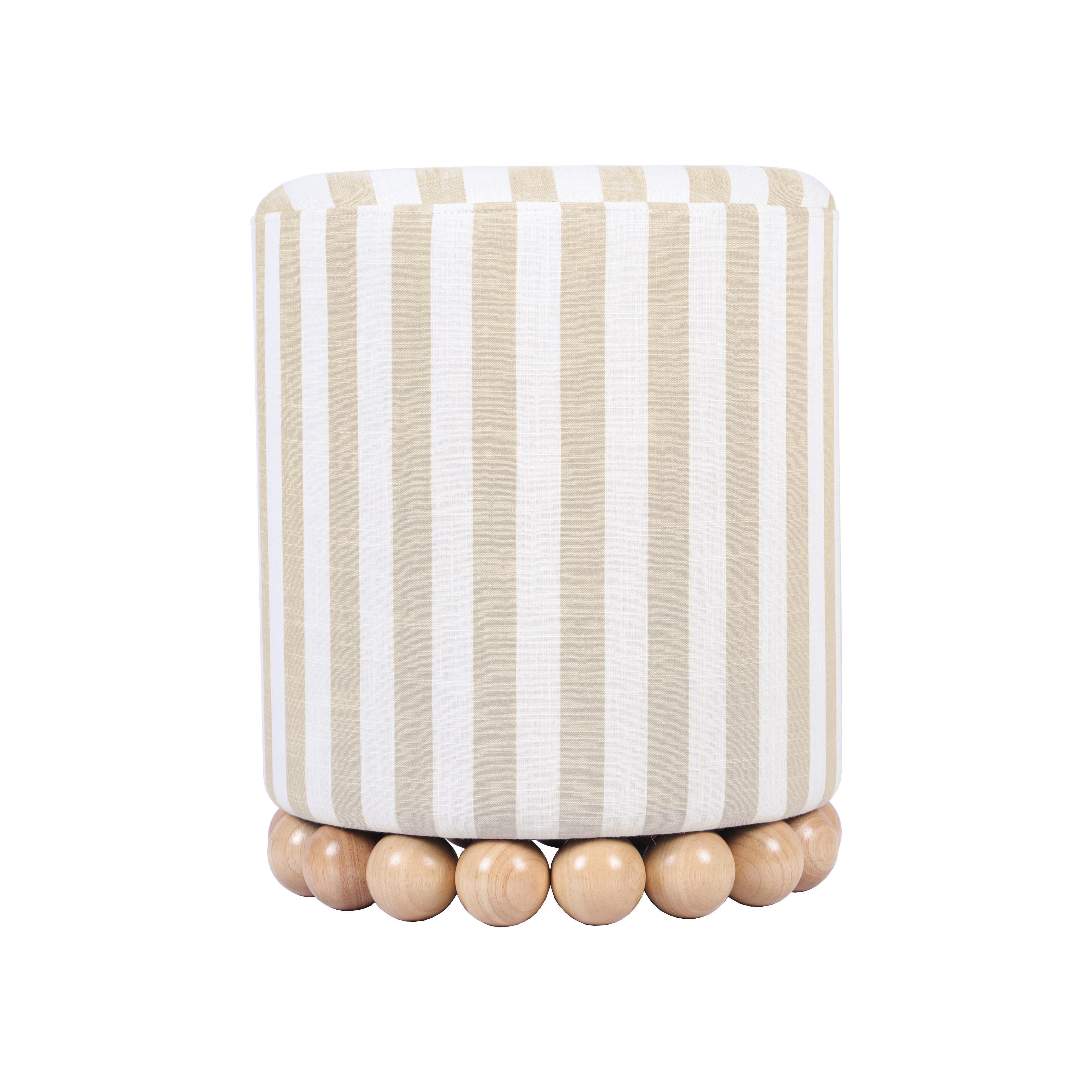 Dex Ottoman, Beige, large