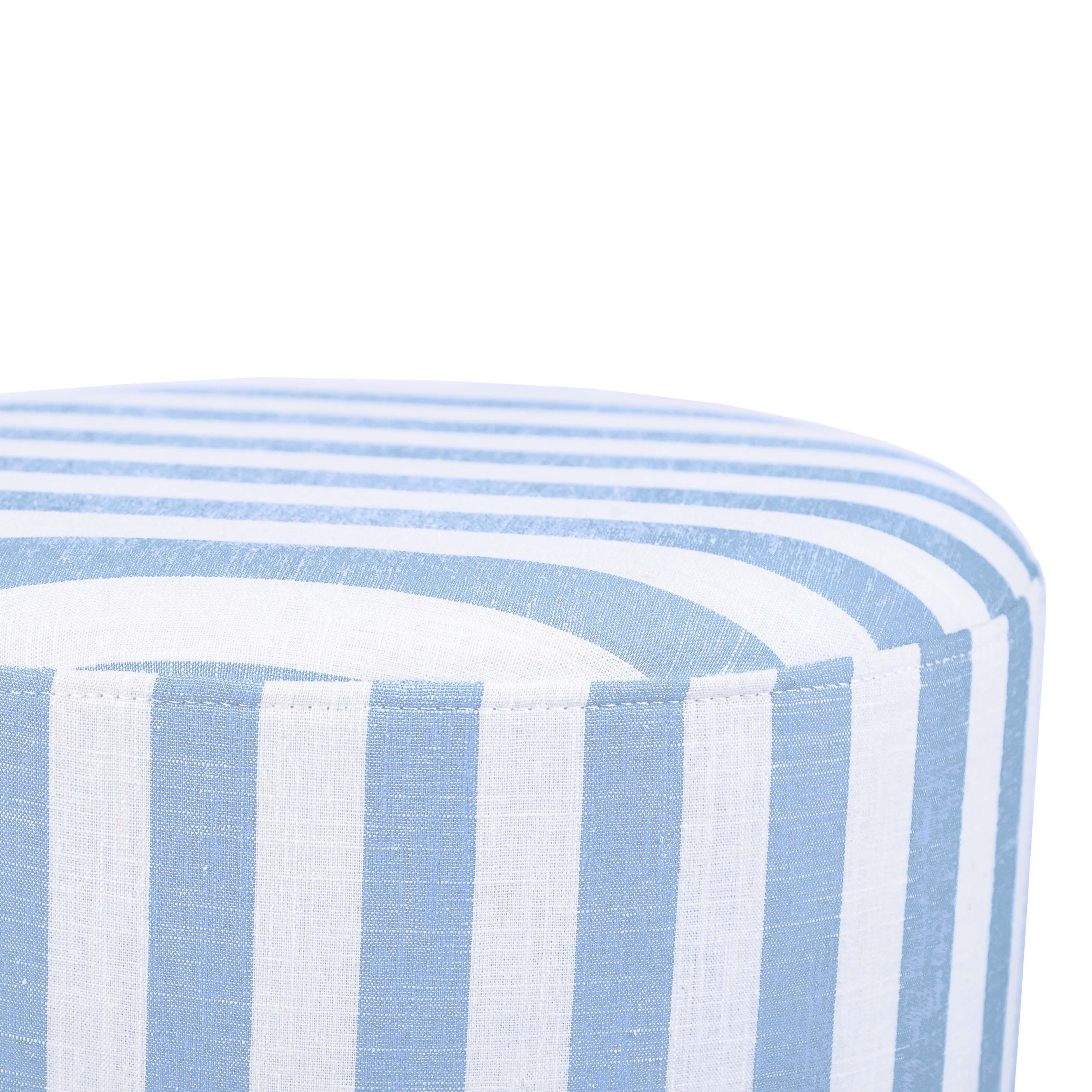 Dex Ottoman, Blue, large