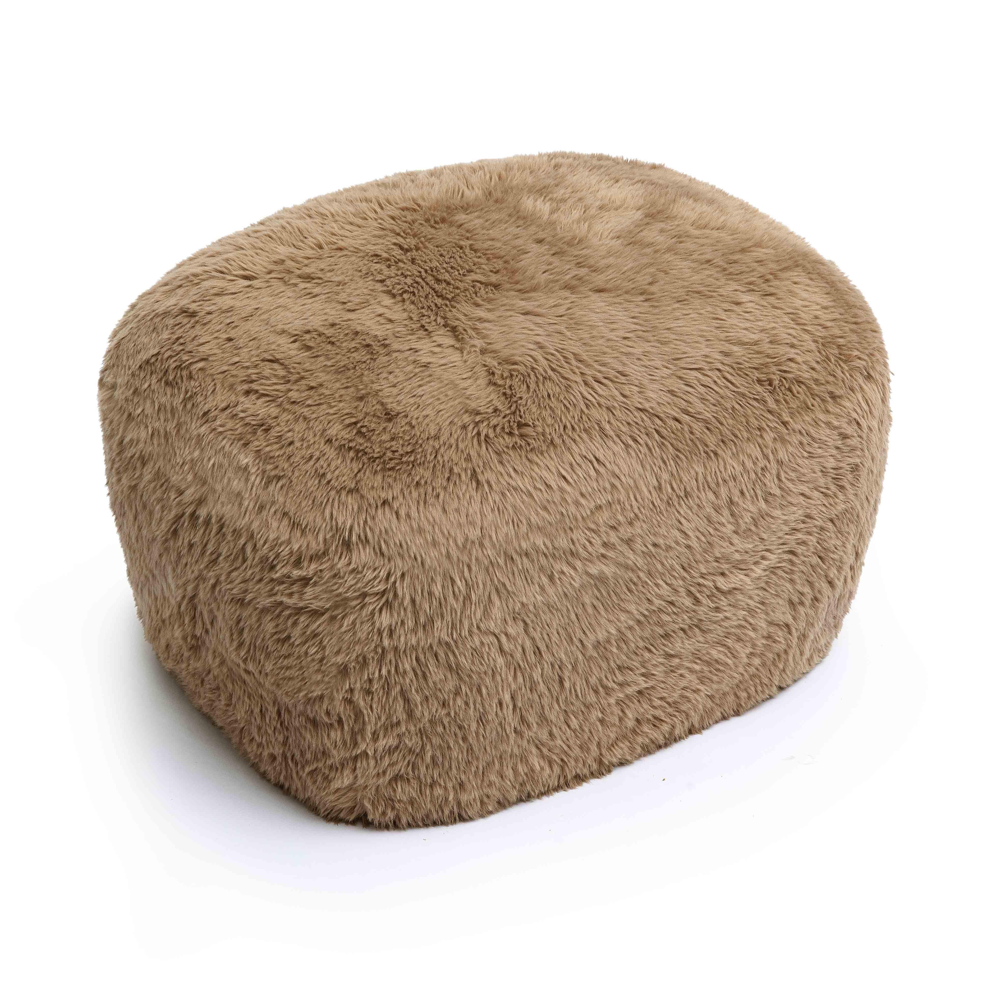 Britt Ottoman, Brown, large