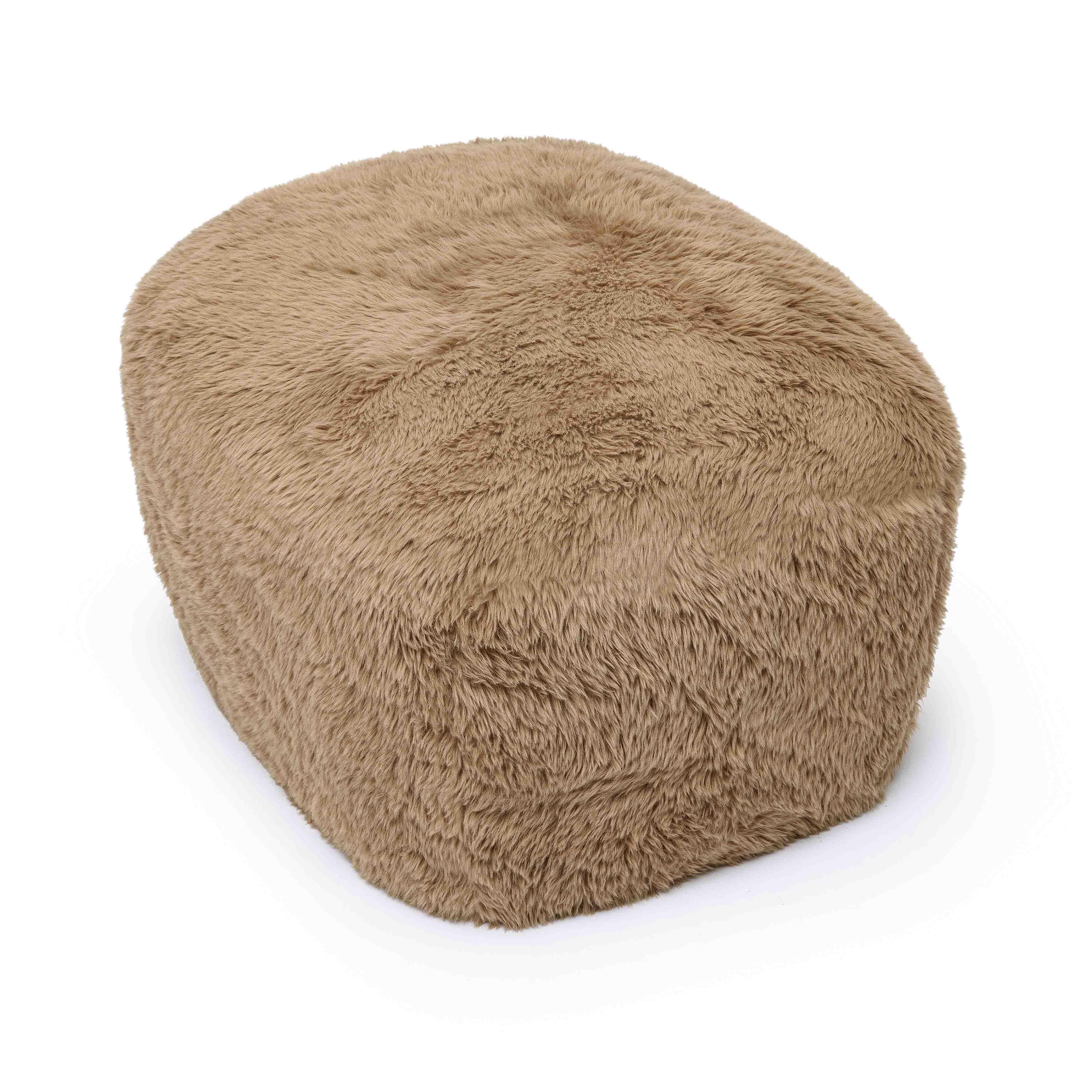 Britt Ottoman, Brown, large