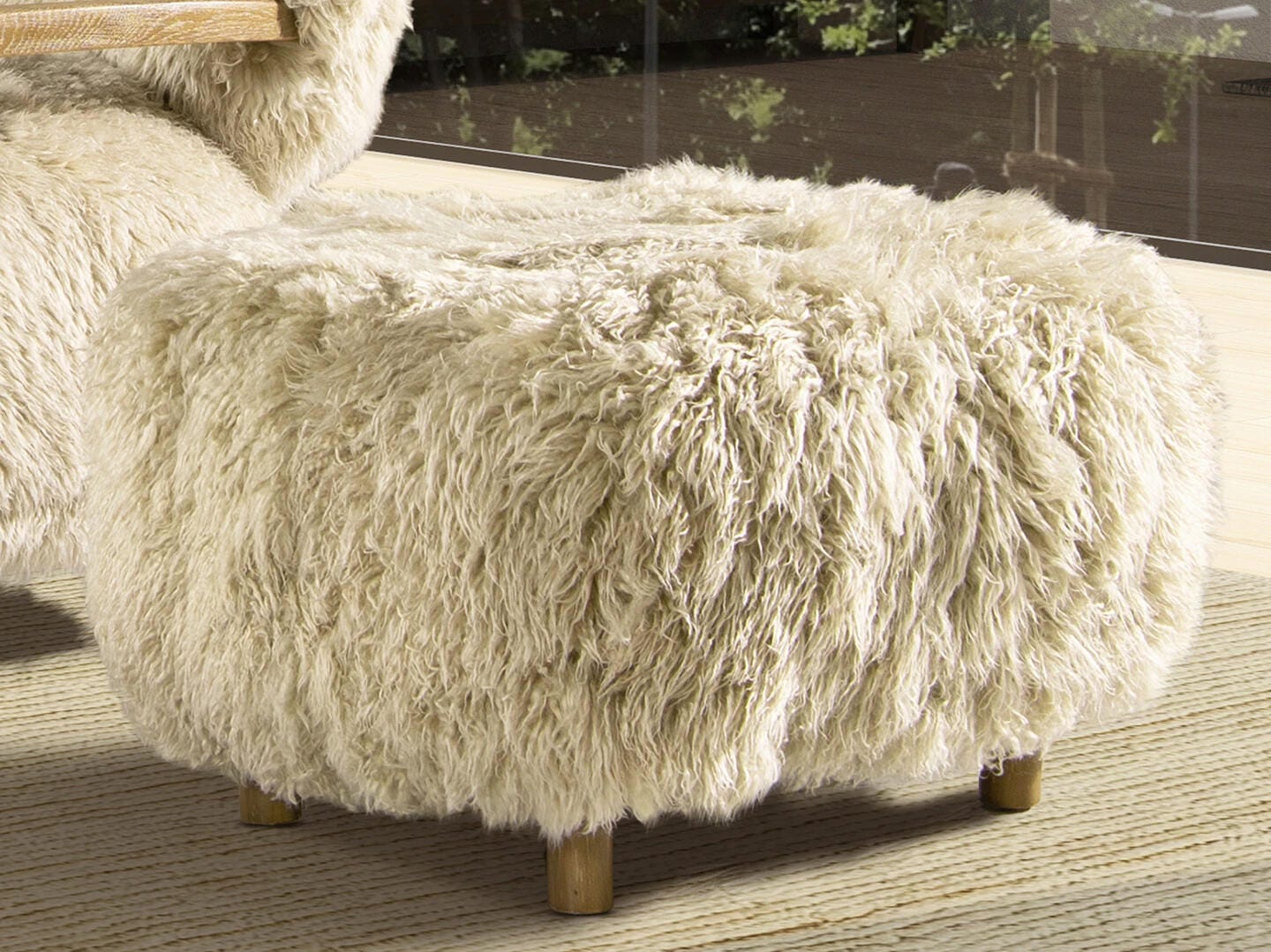 Jennifer Taylor Home Enchante Ottoman, , rollover