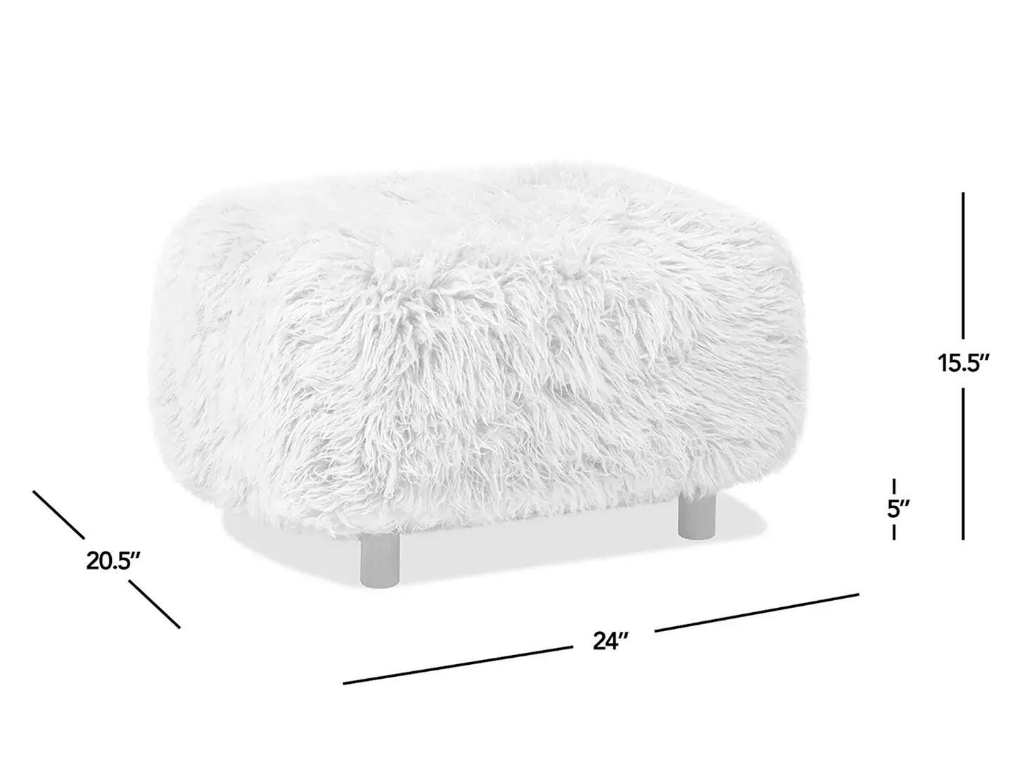 Jennifer Taylor Home Enchante Ottoman, , large