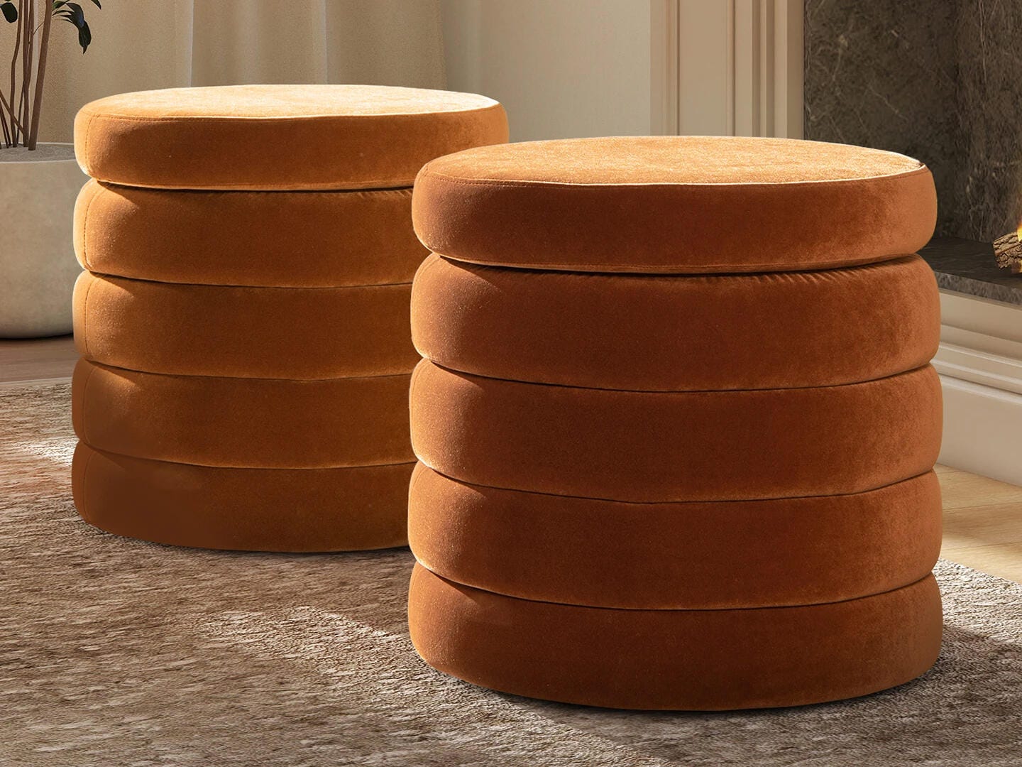 Jennifer Taylor Home Fuji Ottoman with Storage, , large