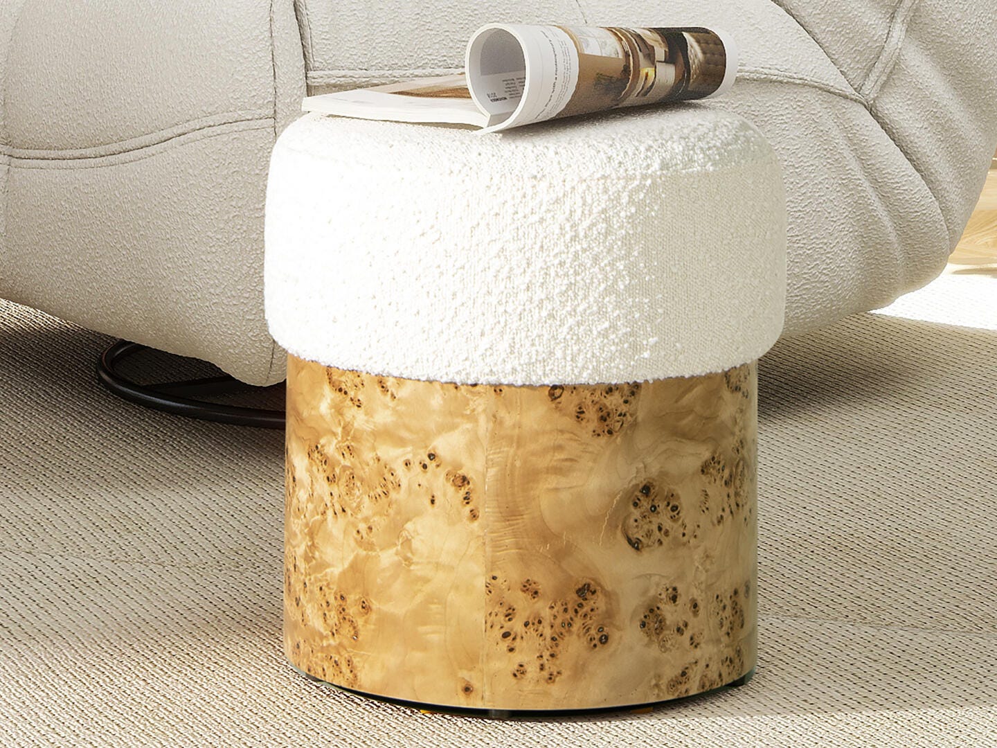 Jennifer Taylor Home Nebula Ottoman, , large