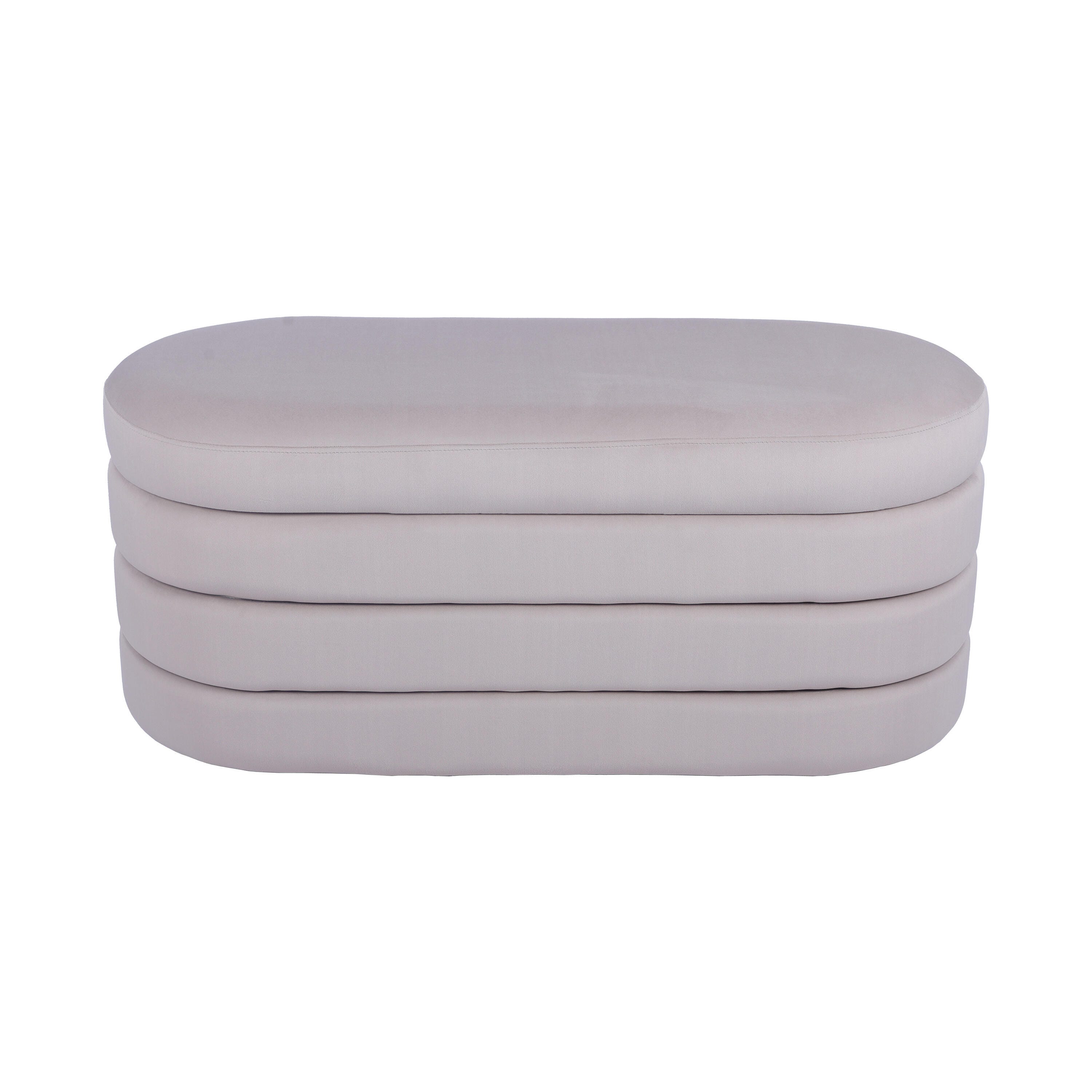 Techni Home Storage Bench Ottoman, , large