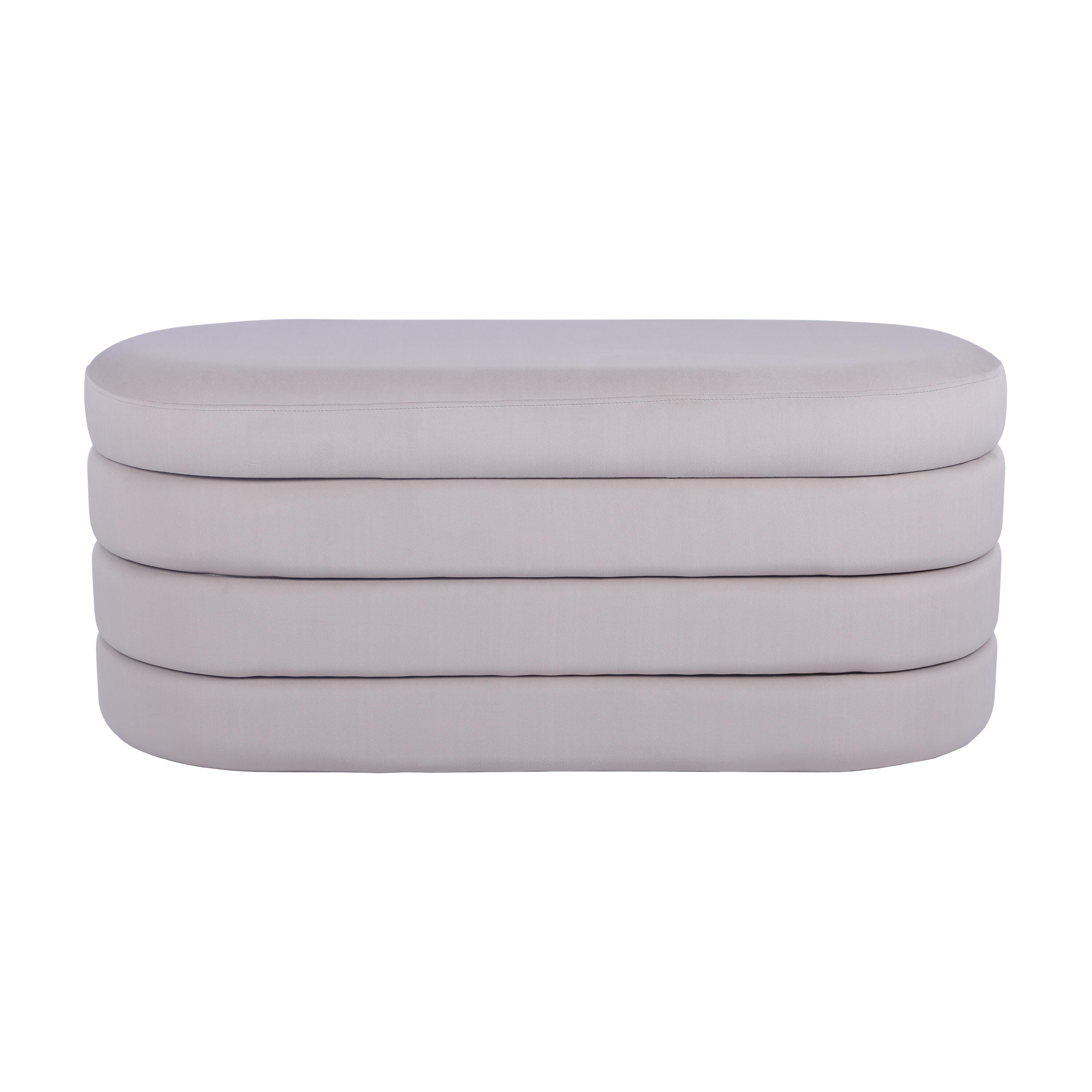 Techni Home Storage Bench Ottoman, , large