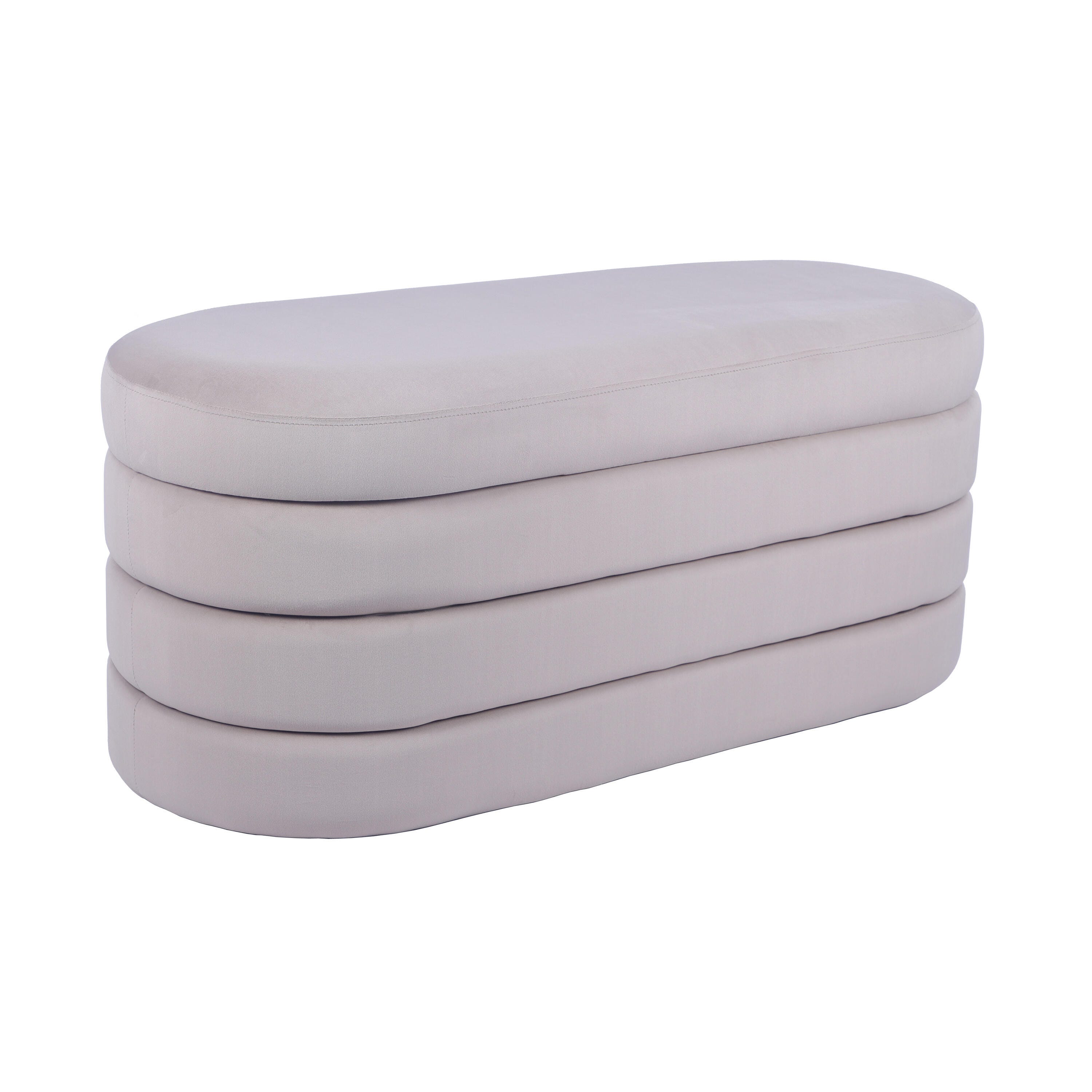 Techni Home Storage Bench Ottoman, , large
