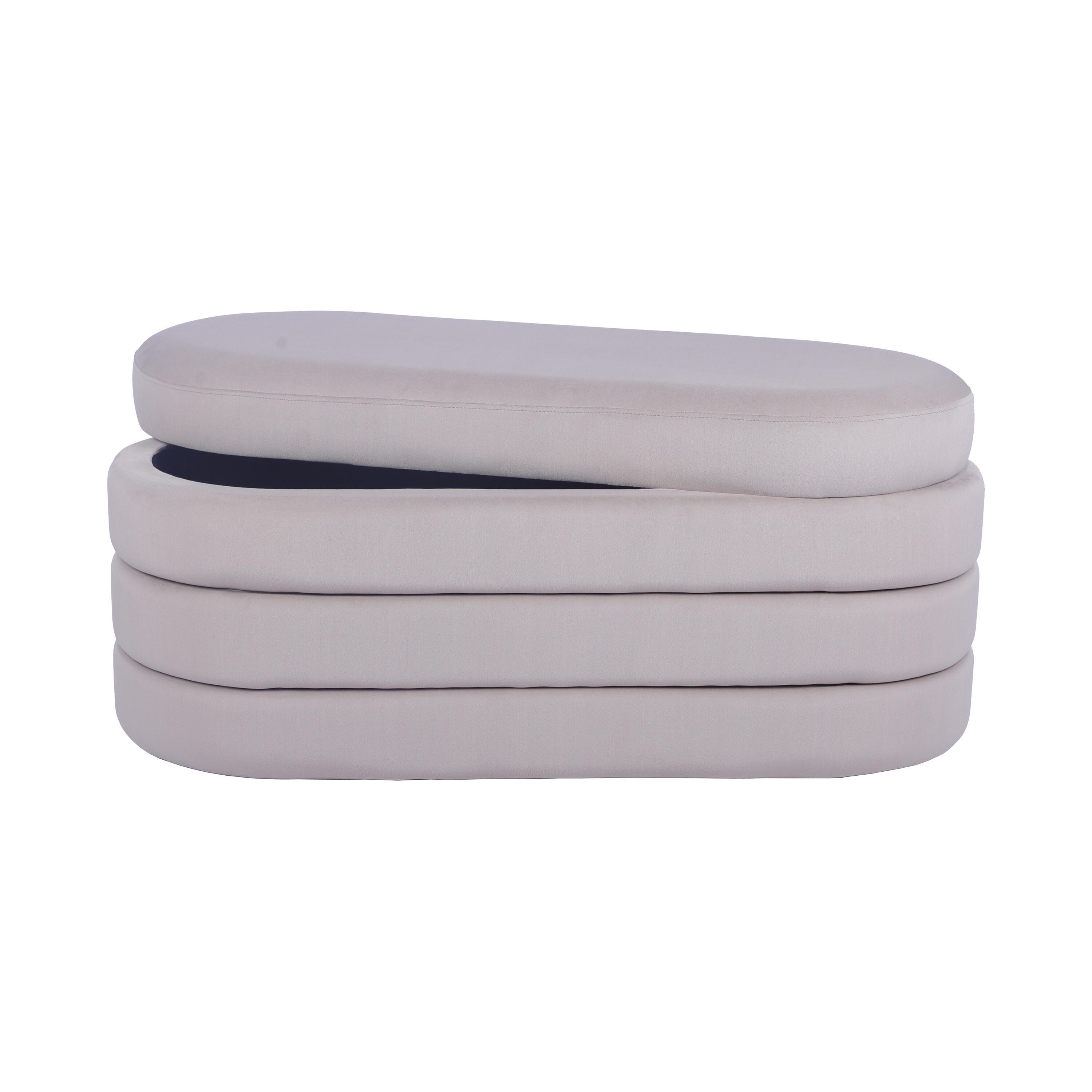 Techni Home Storage Bench Ottoman, , large