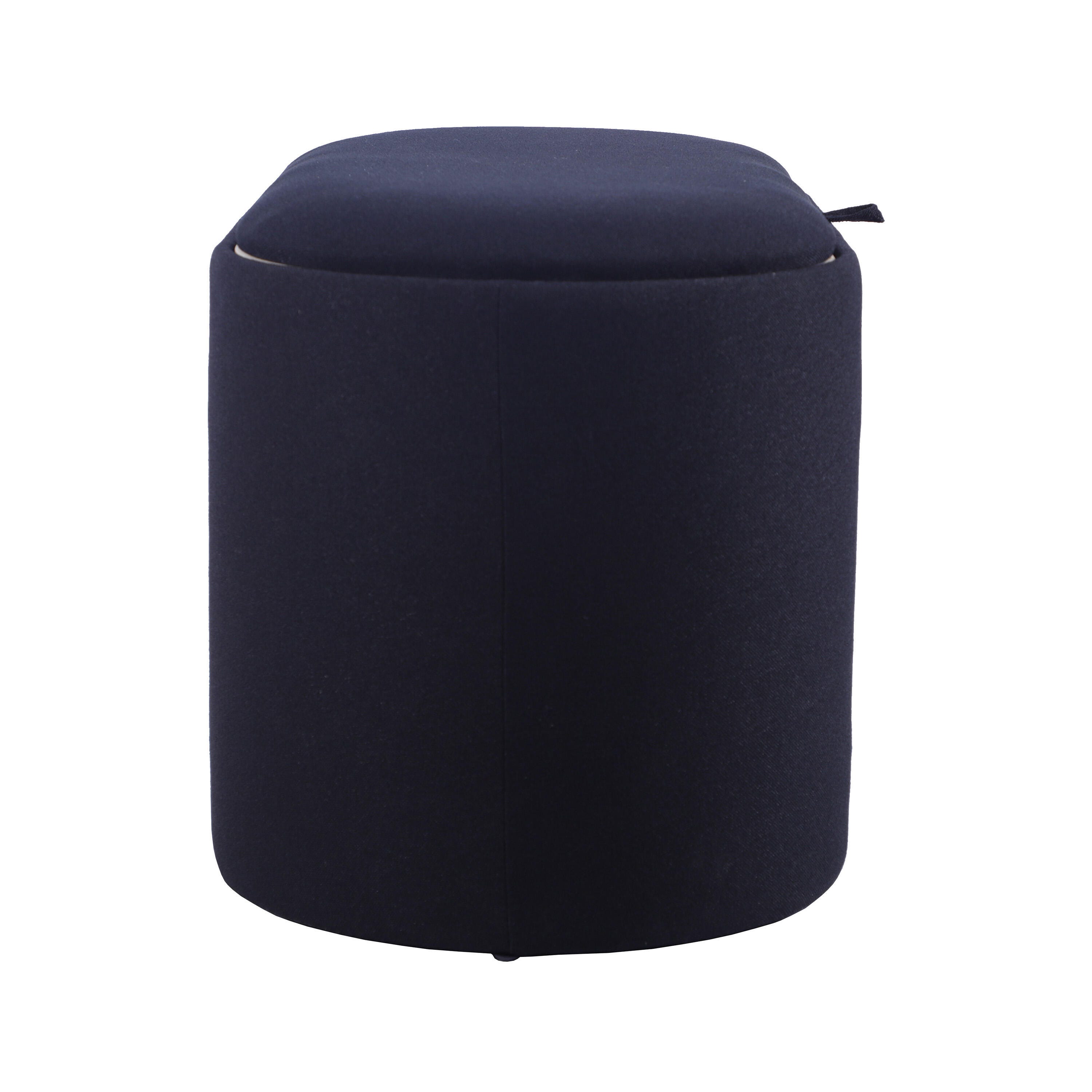 Techni Home Storage Ottoman, Black, large