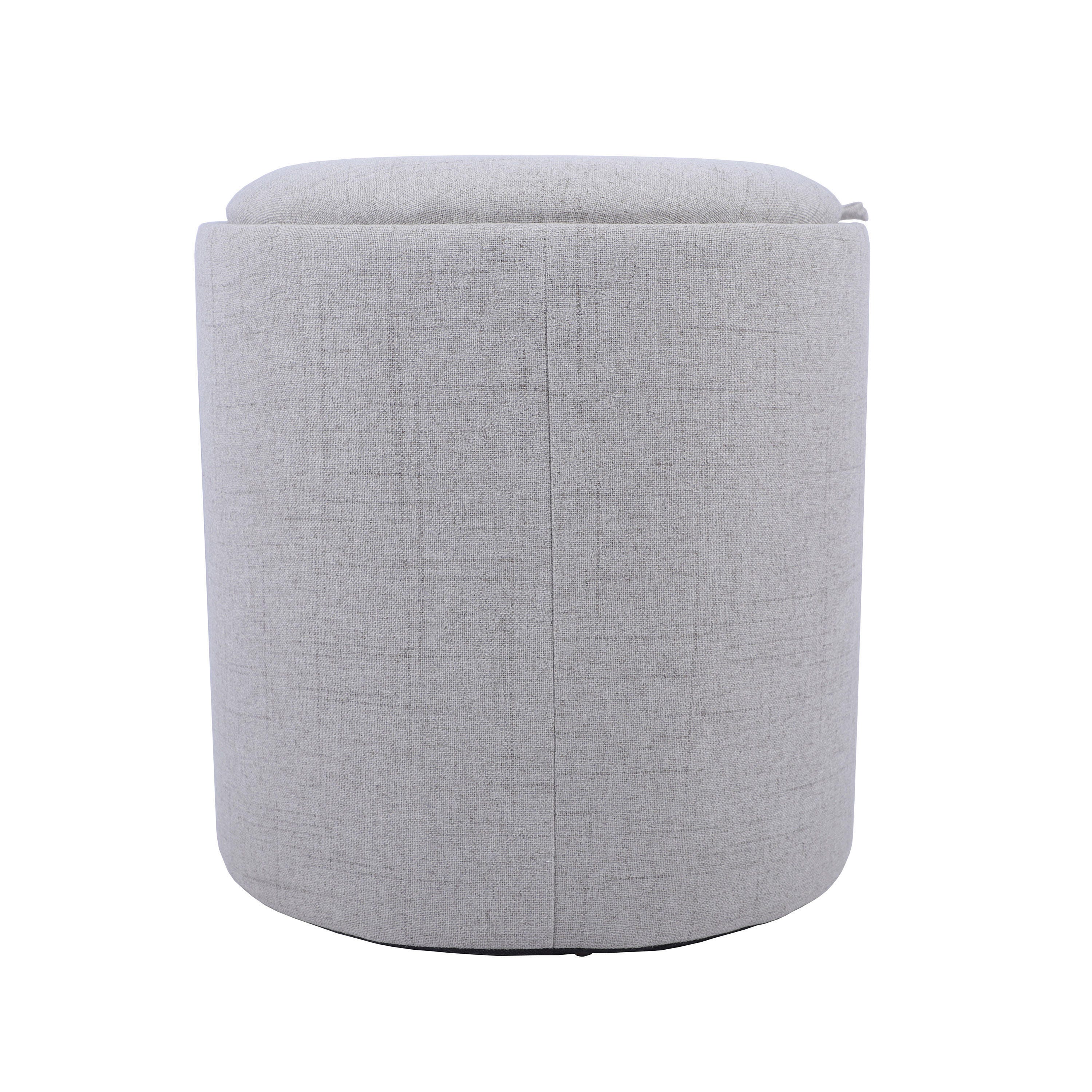 Techni Home Storage Ottoman, Natural, large