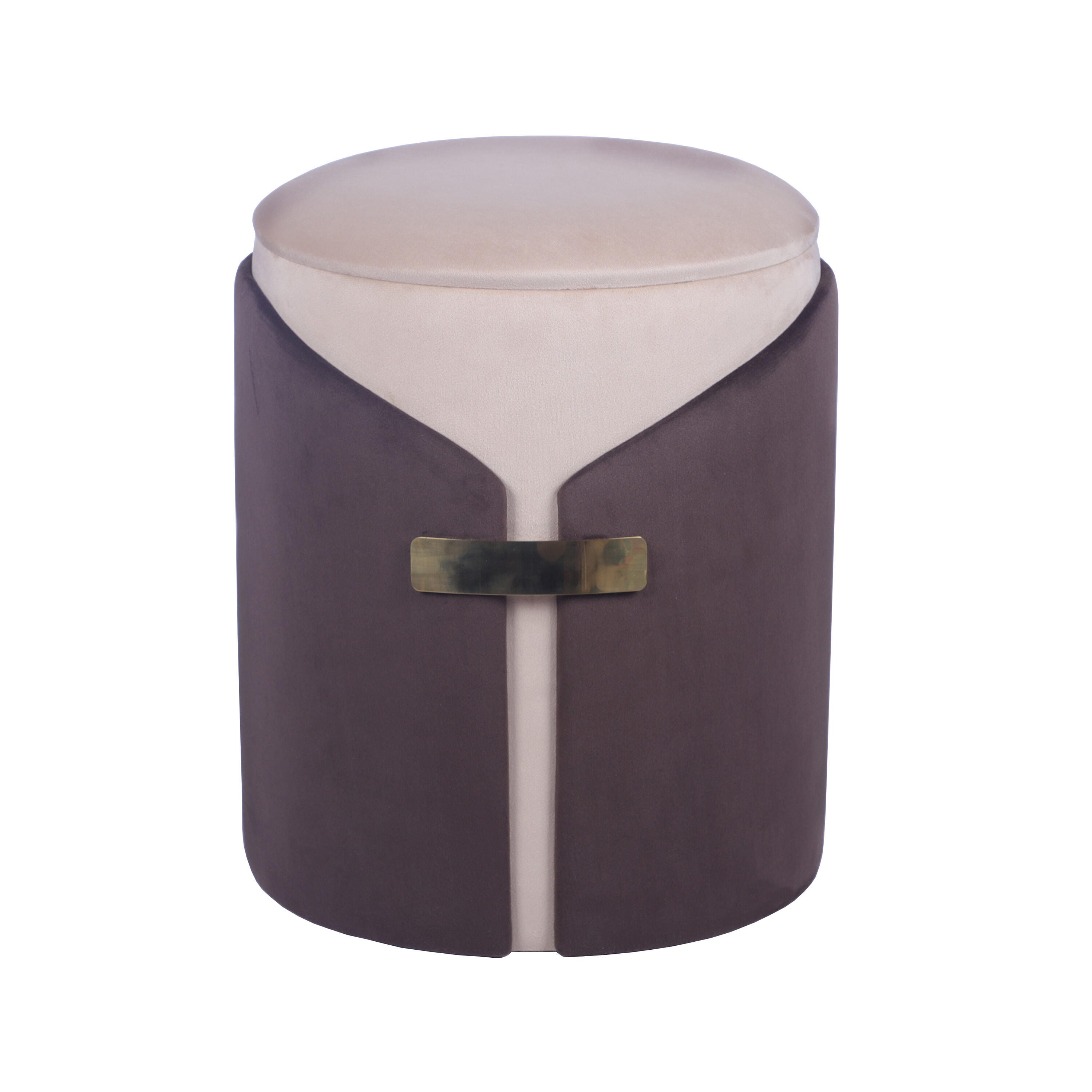 Techni Home Round Ottoman with Storage, , large