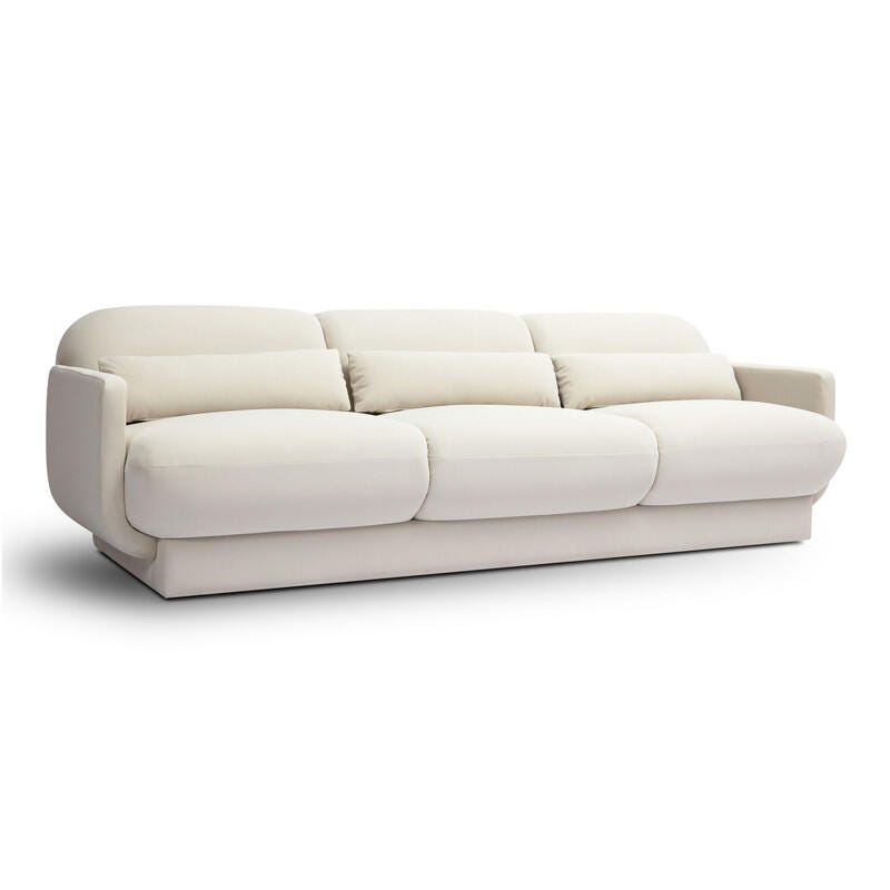 TOV Furniture Azalea Sofa, Cream, large