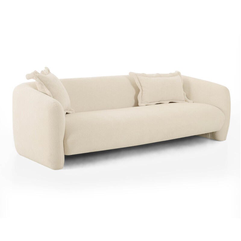 TOV Furniture Lou Sofa, Sandstone, large