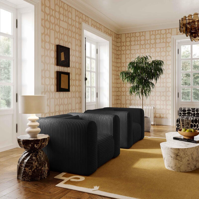 TOV Furniture Tarra Oversized Armchair, , rollover