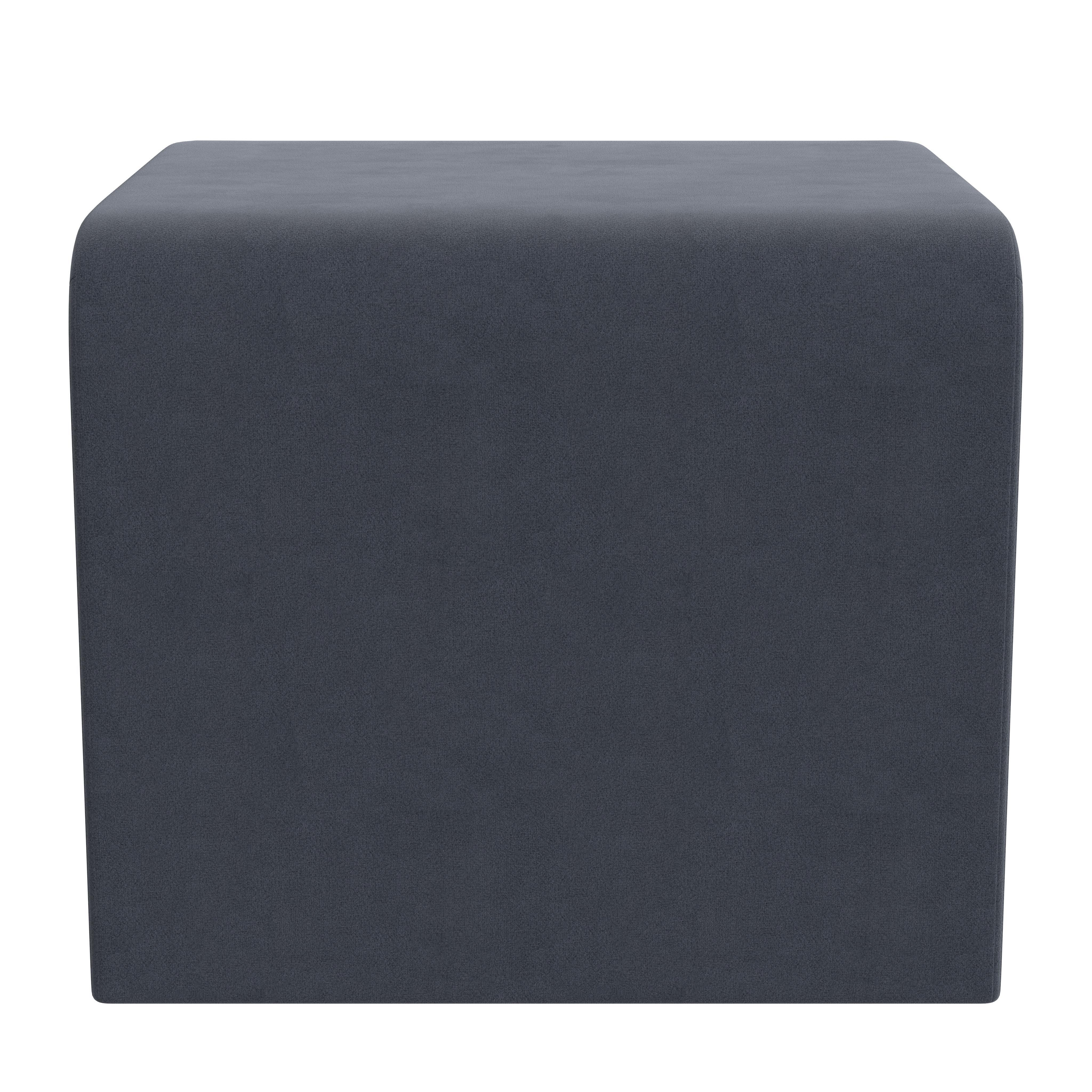 Homepop Arch Ottoman, Blue, large