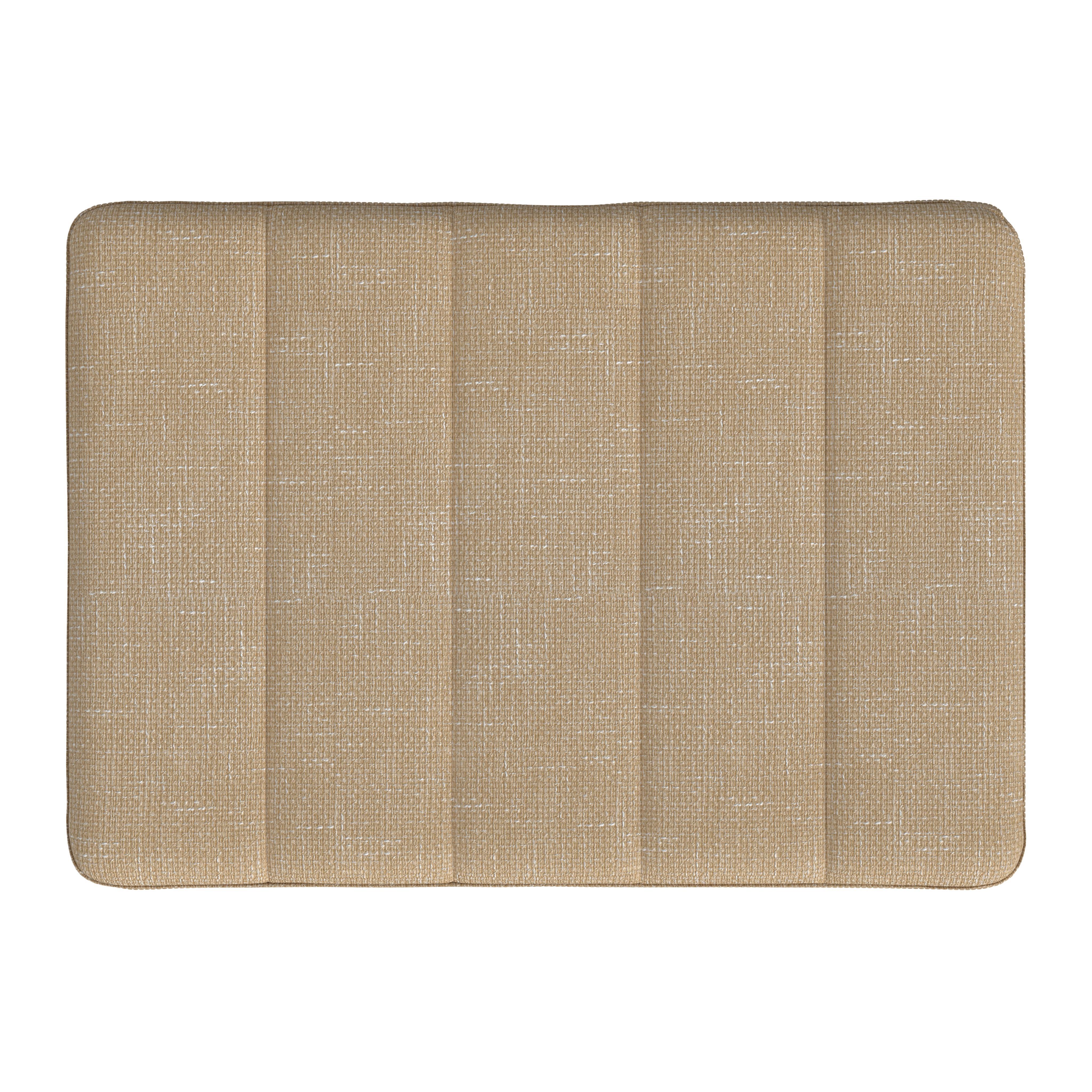 Homepop Theodore Ottoman, Tan, large