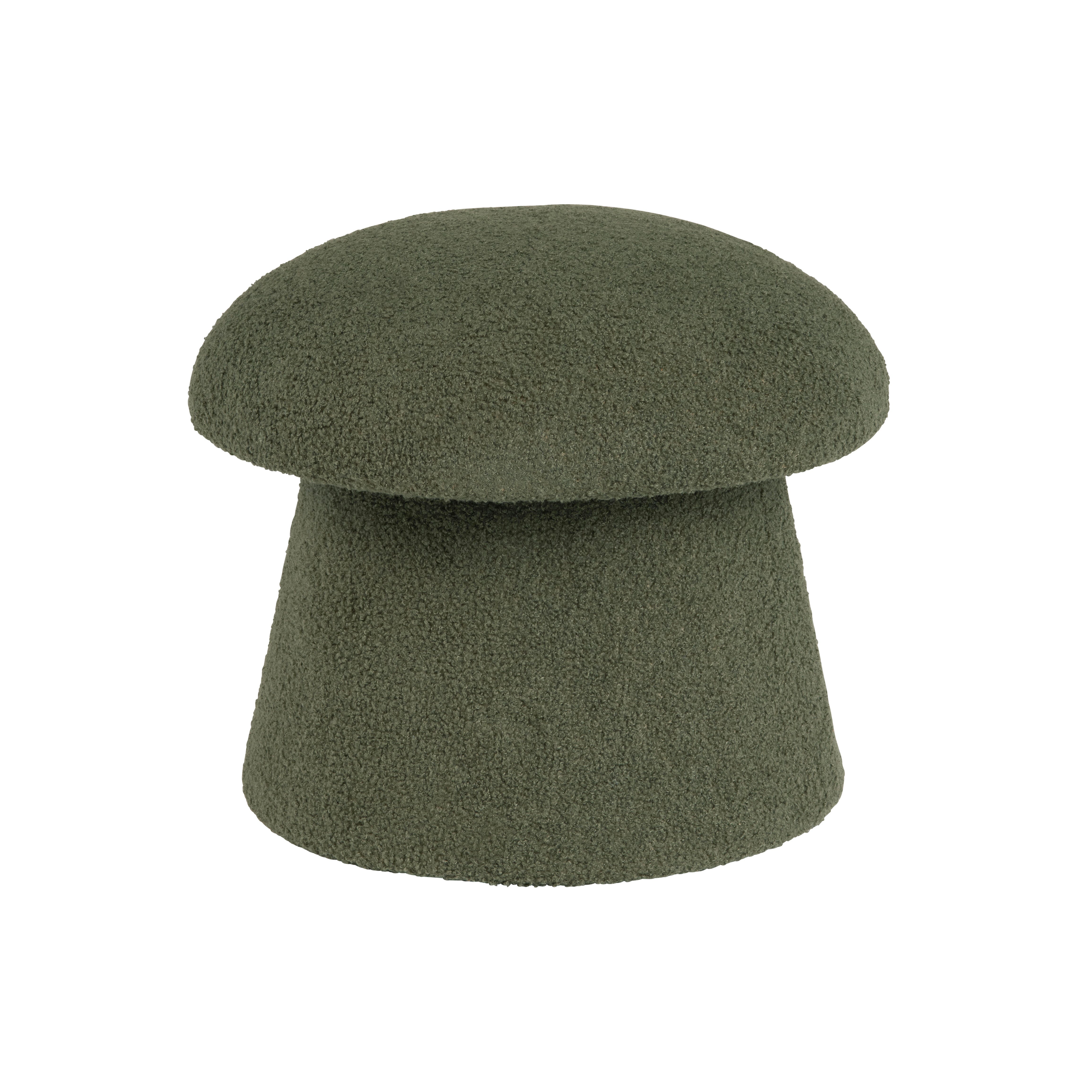 Evolution Mushroom Ottoman with Storage, Green, large