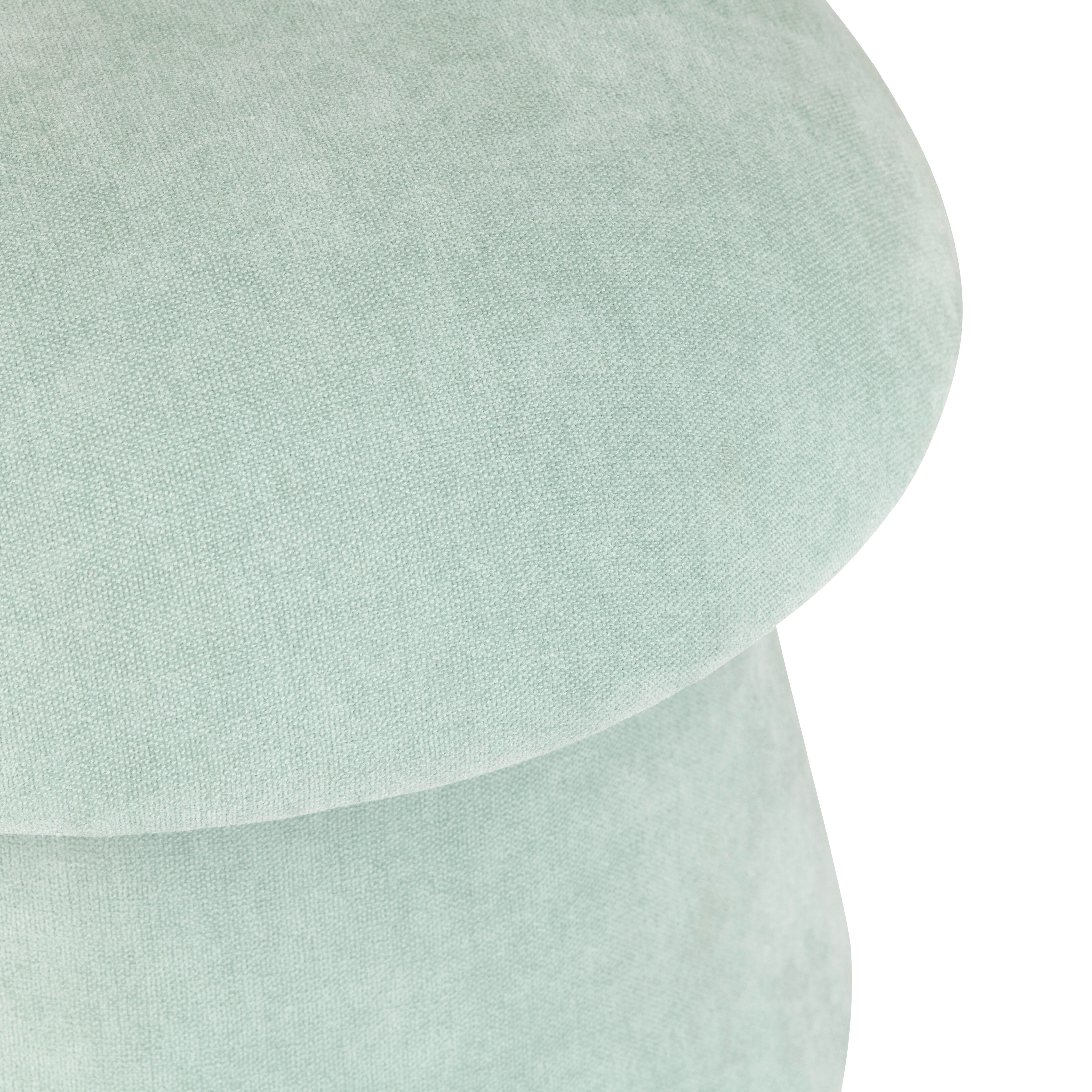 Evolution Mushroom Inspired Ottoman with Storage, Green, large