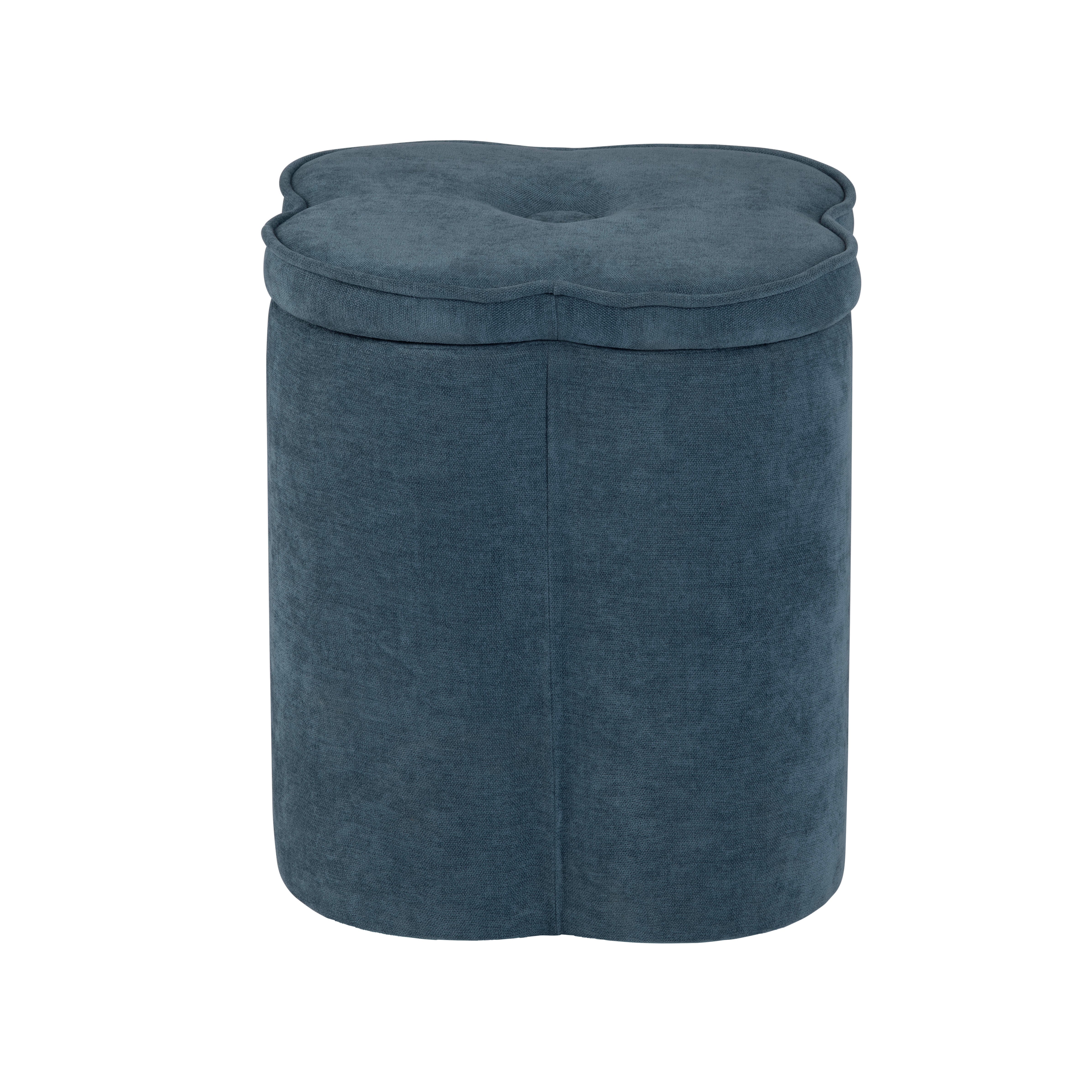 Evolution Ottoman with Storage, Navy, large