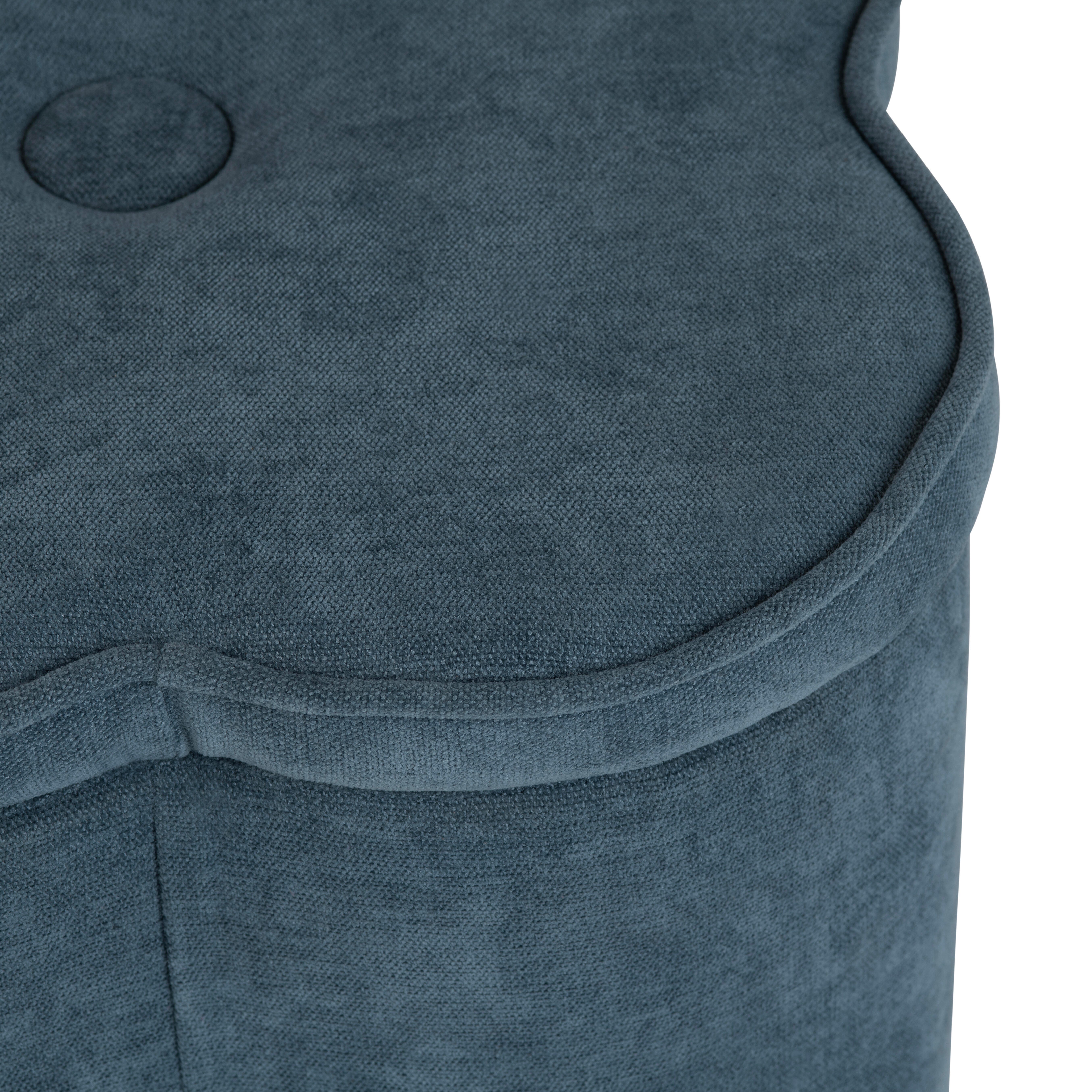 Evolution Ottoman with Storage, Navy, large