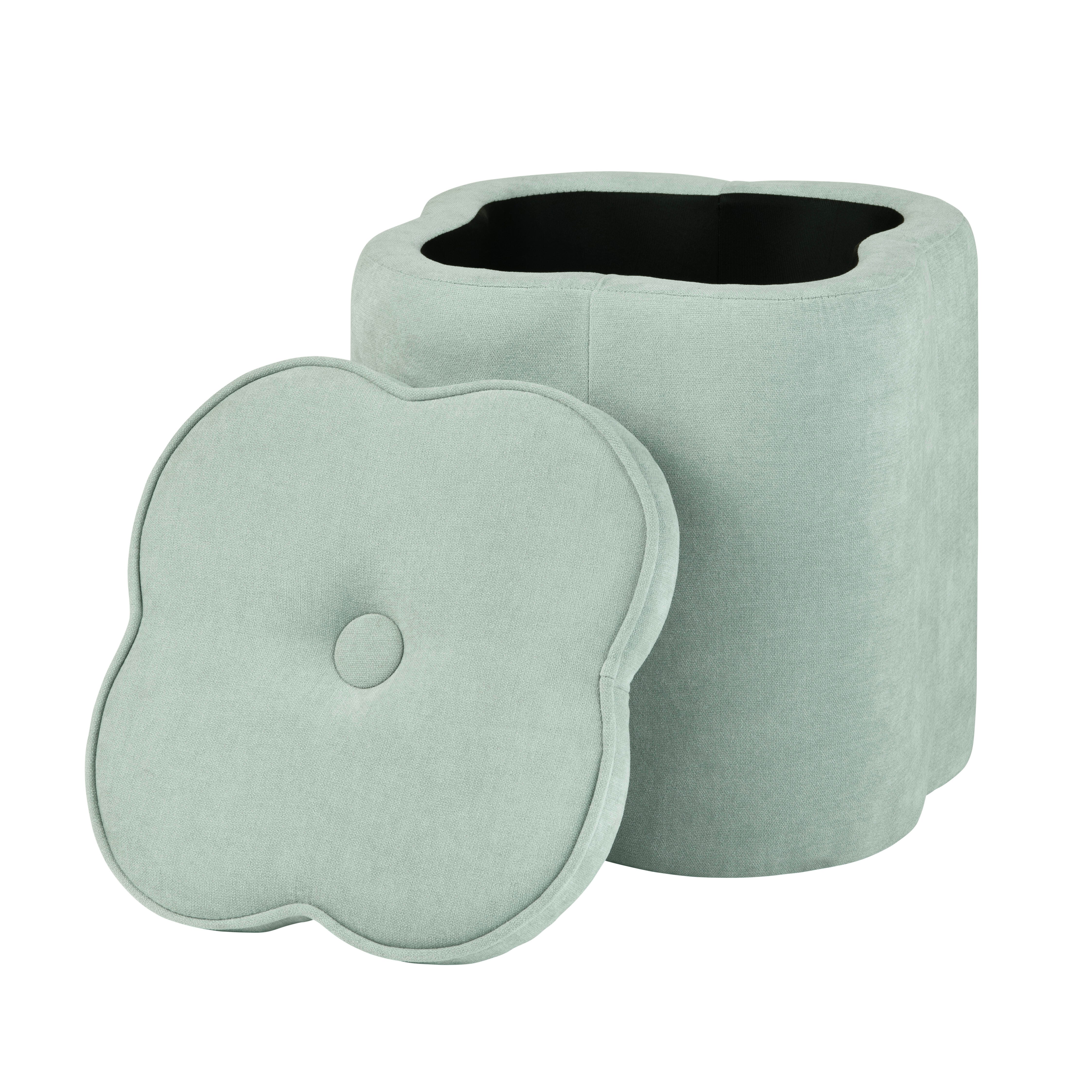 Evolution Ottoman with Storage, Green, large