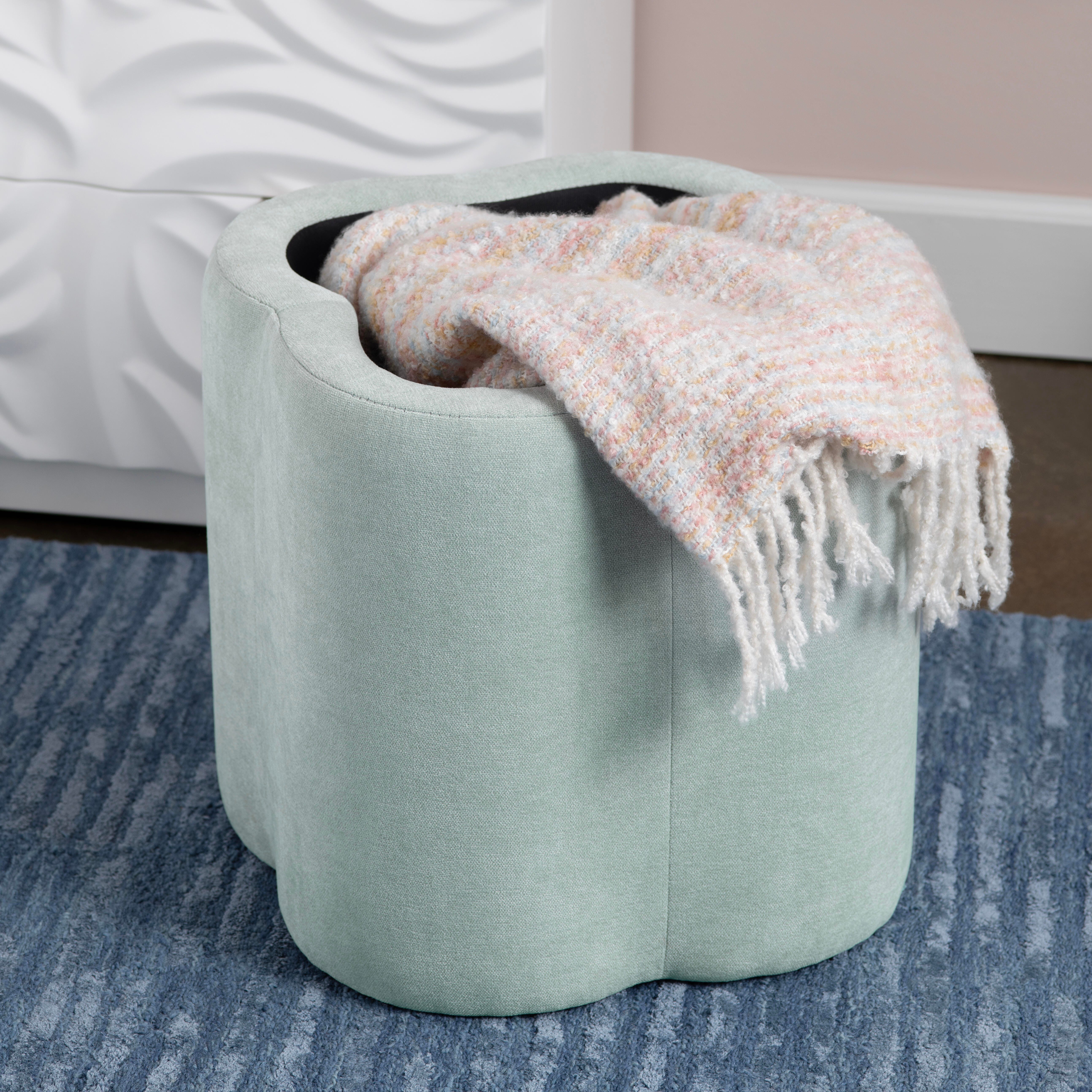 Evolution Ottoman with Storage, Green, large