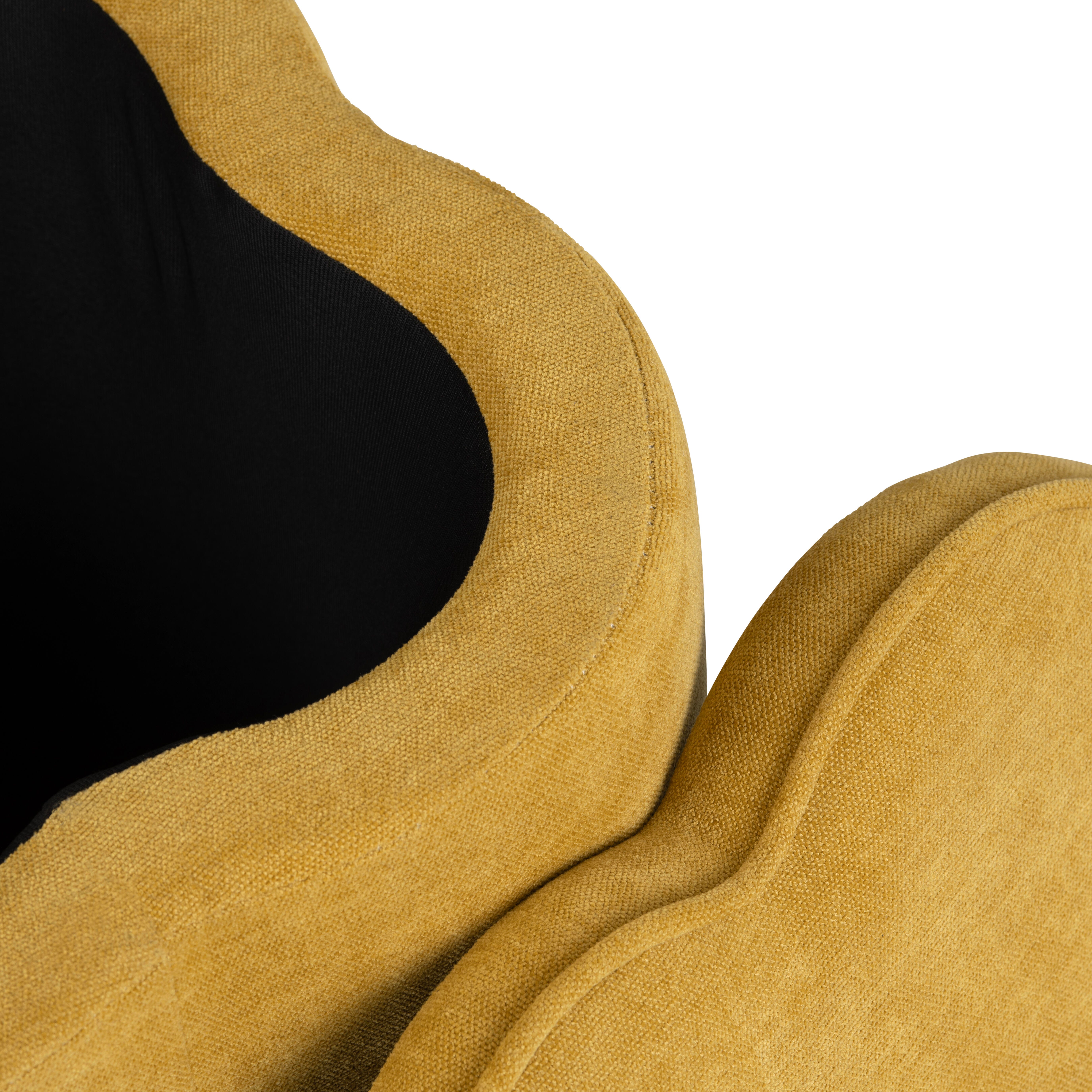 Evolution Ottoman with Storage, Yellow, large