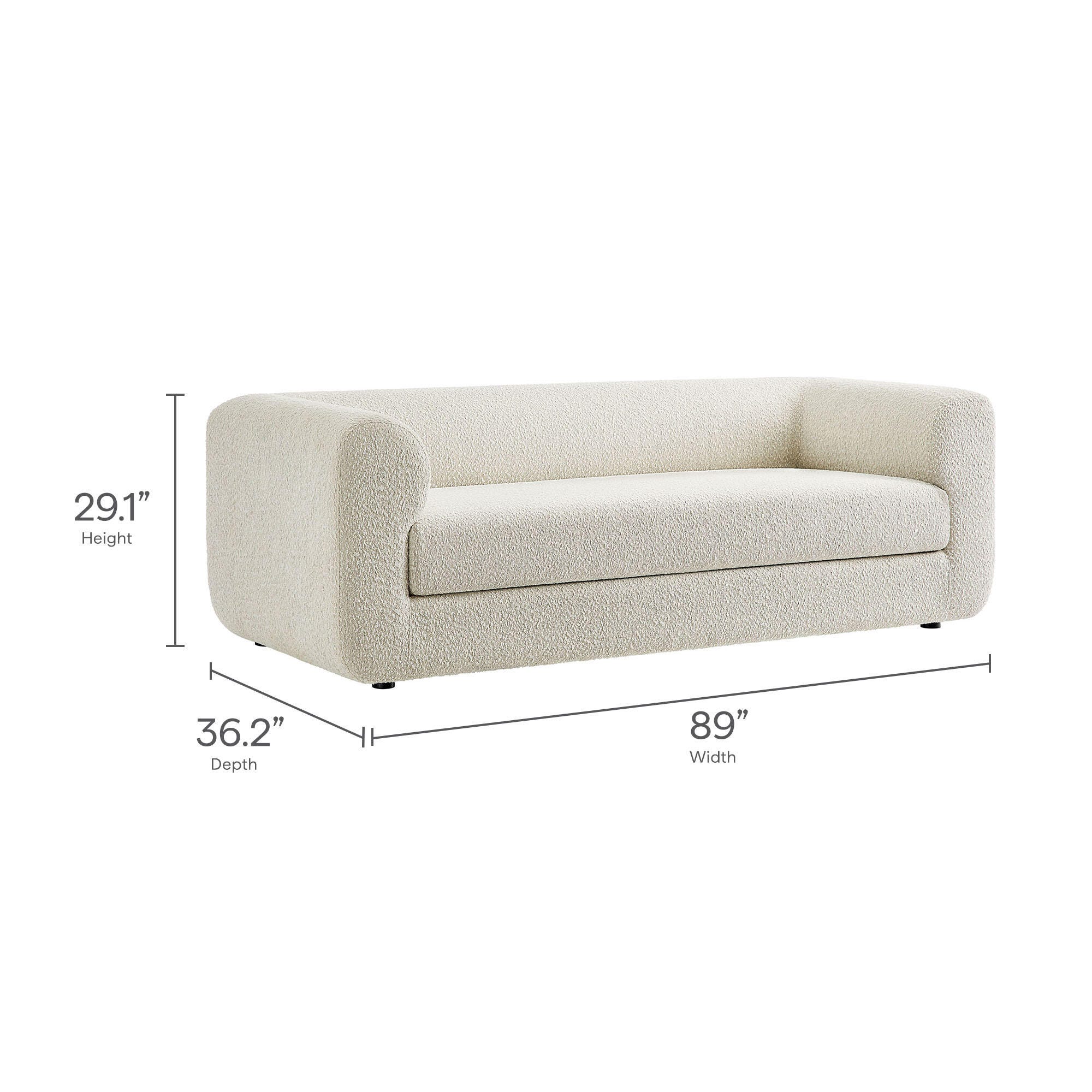 Modway Leif Sofa, , large