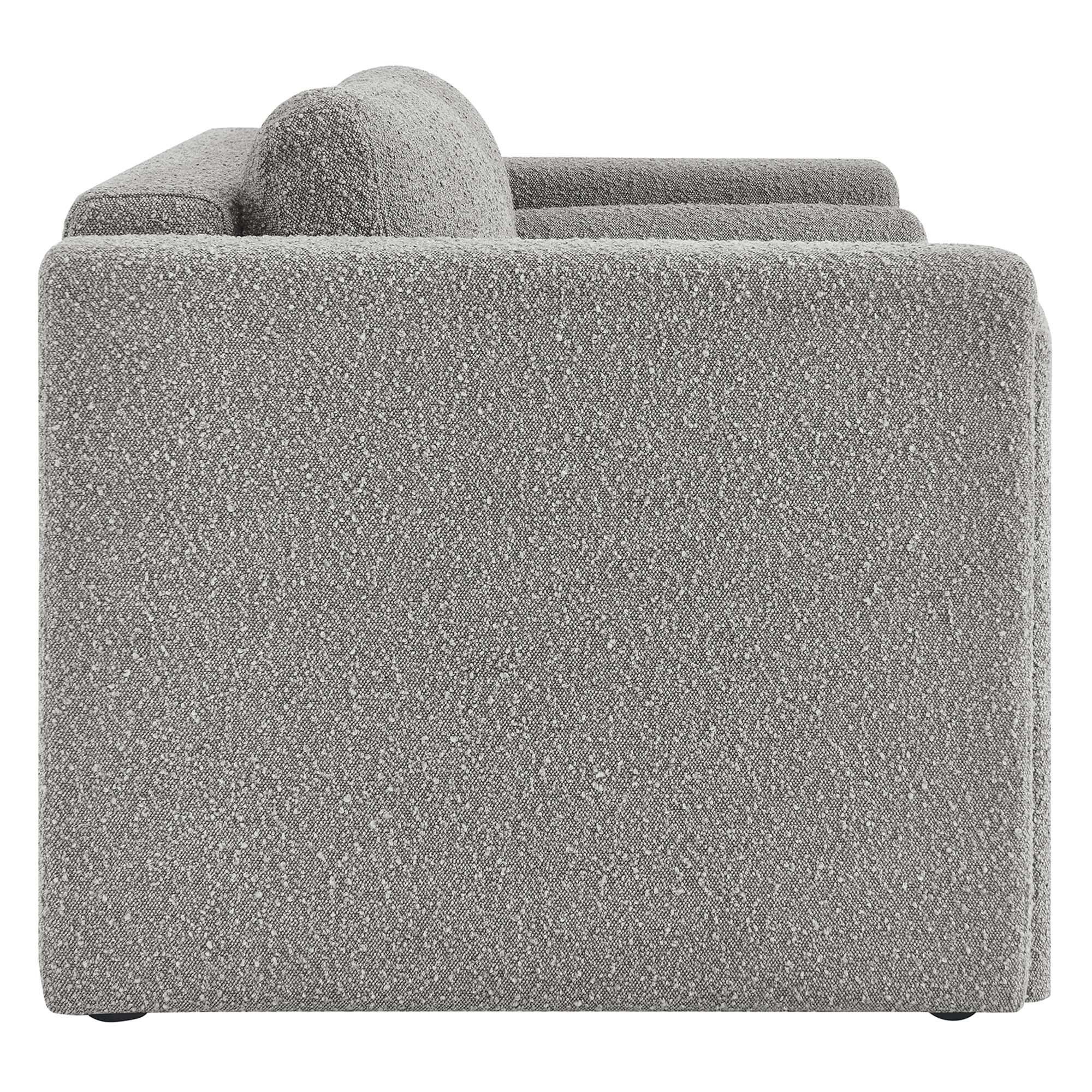 Modway Visible Solid Loveseat, Light Gray, large