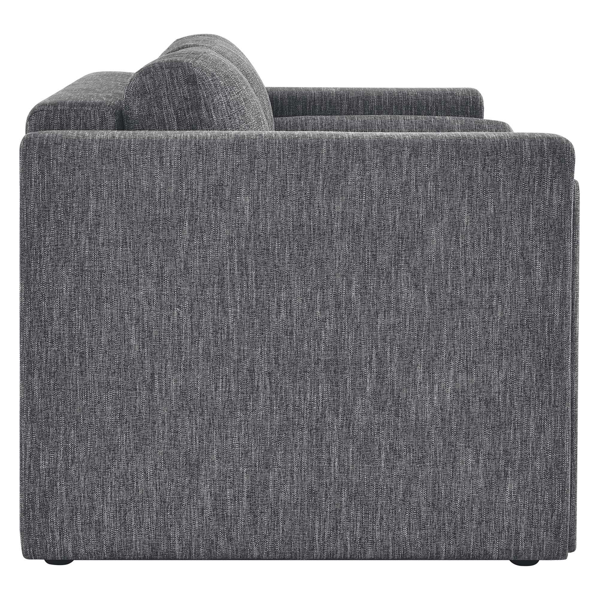Modway Visible Loveseat, Gray, large