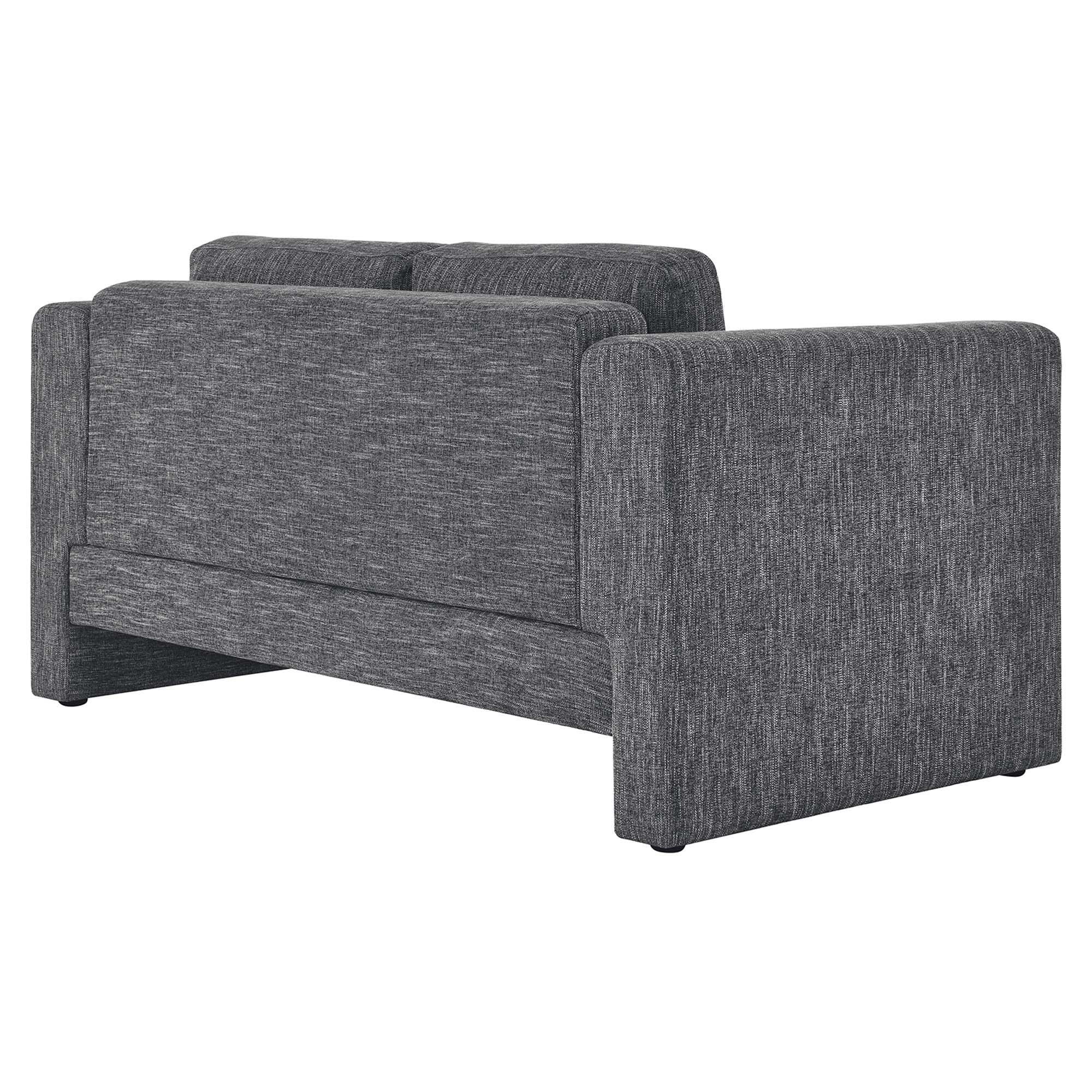 Modway Visible Loveseat, Gray, large