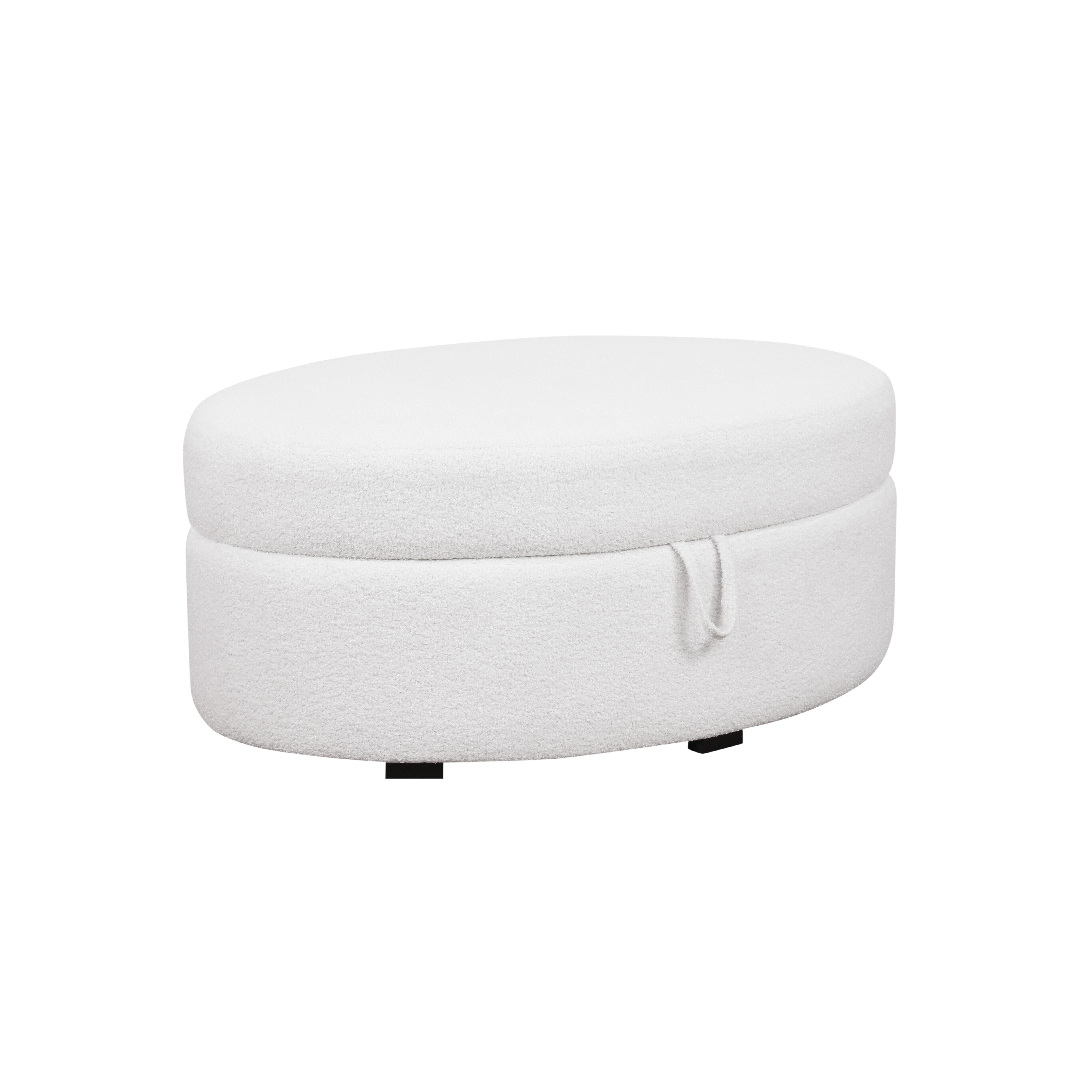 Linon Ottoman With Storage, , large