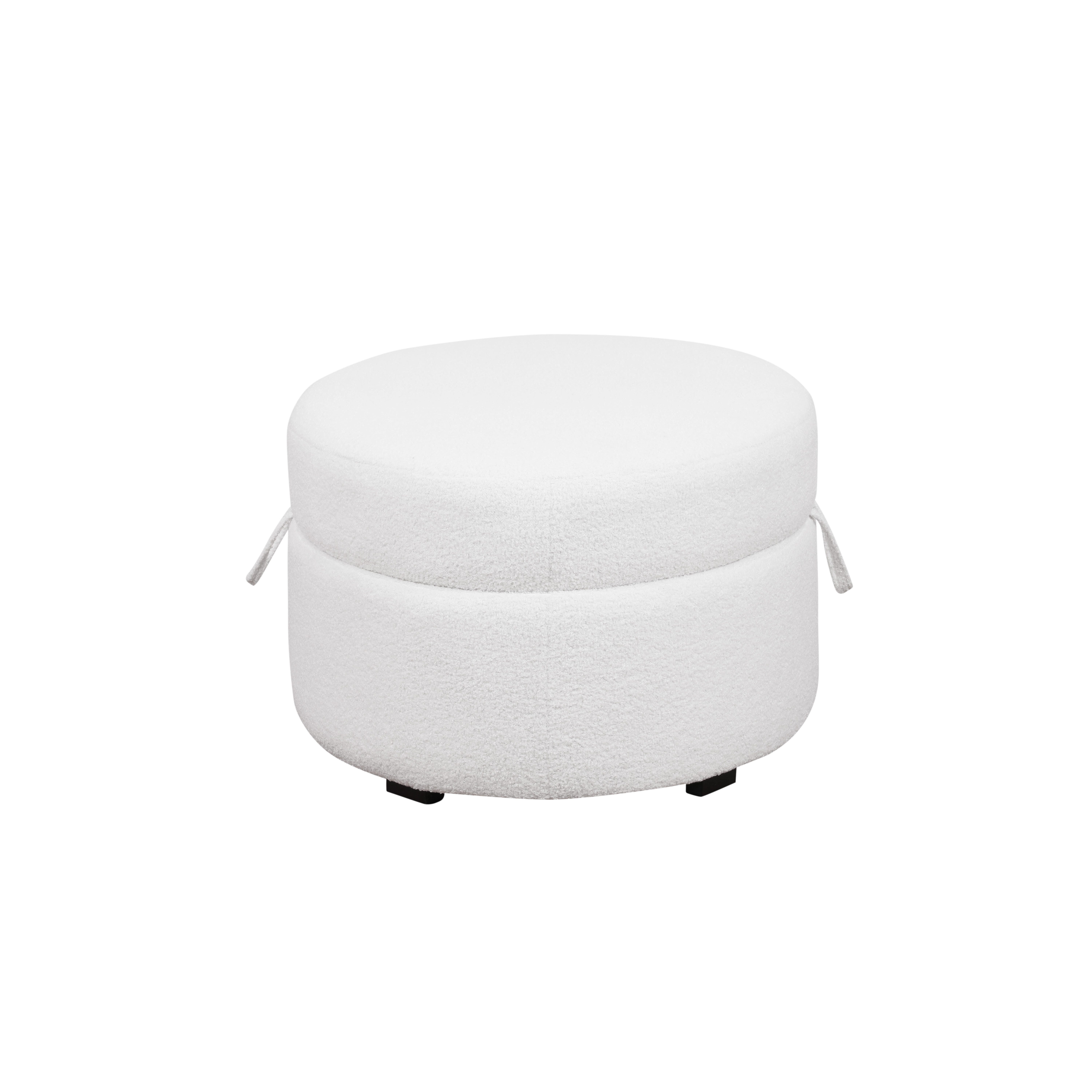 Linon Ottoman With Storage, , large