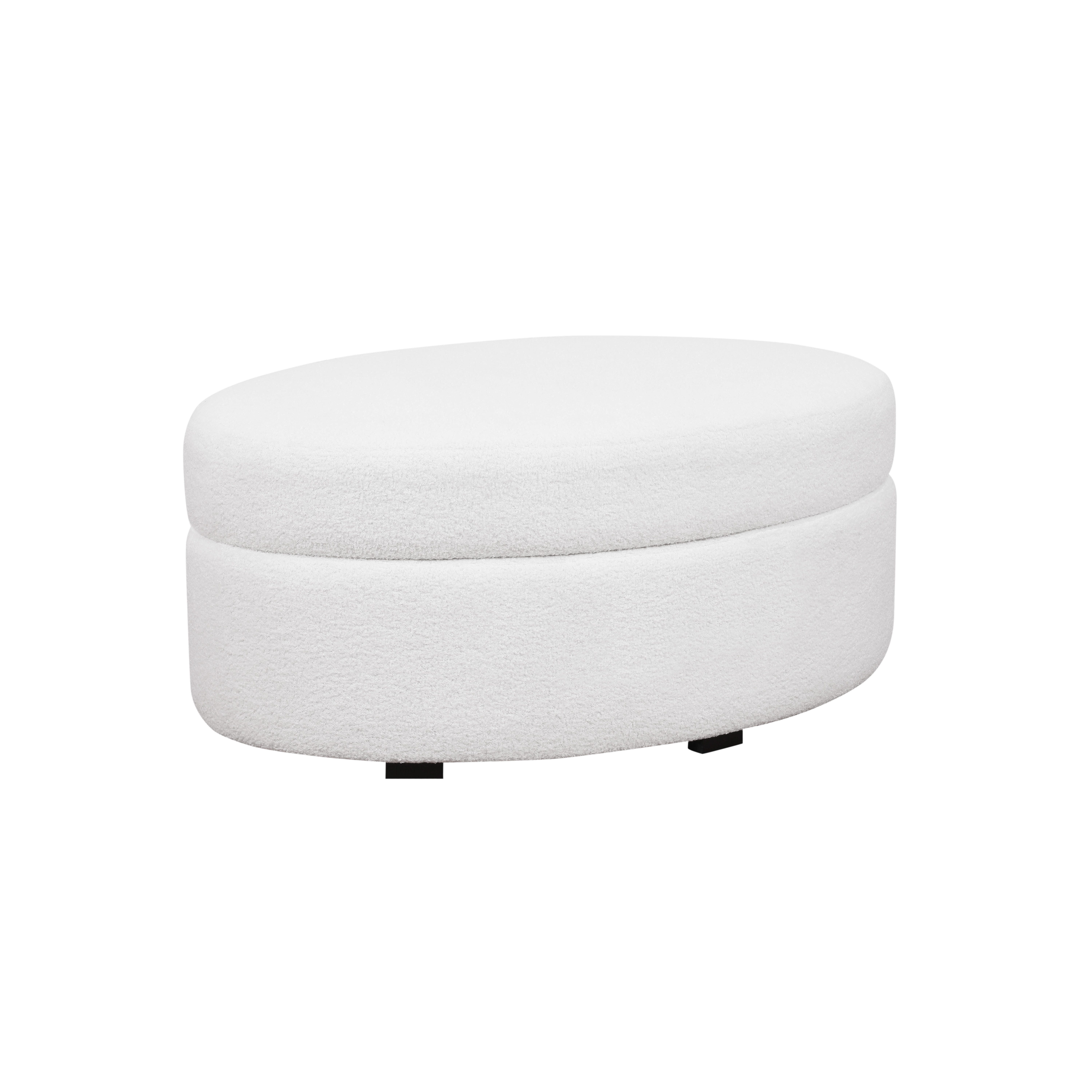 Linon Ottoman With Storage, , large